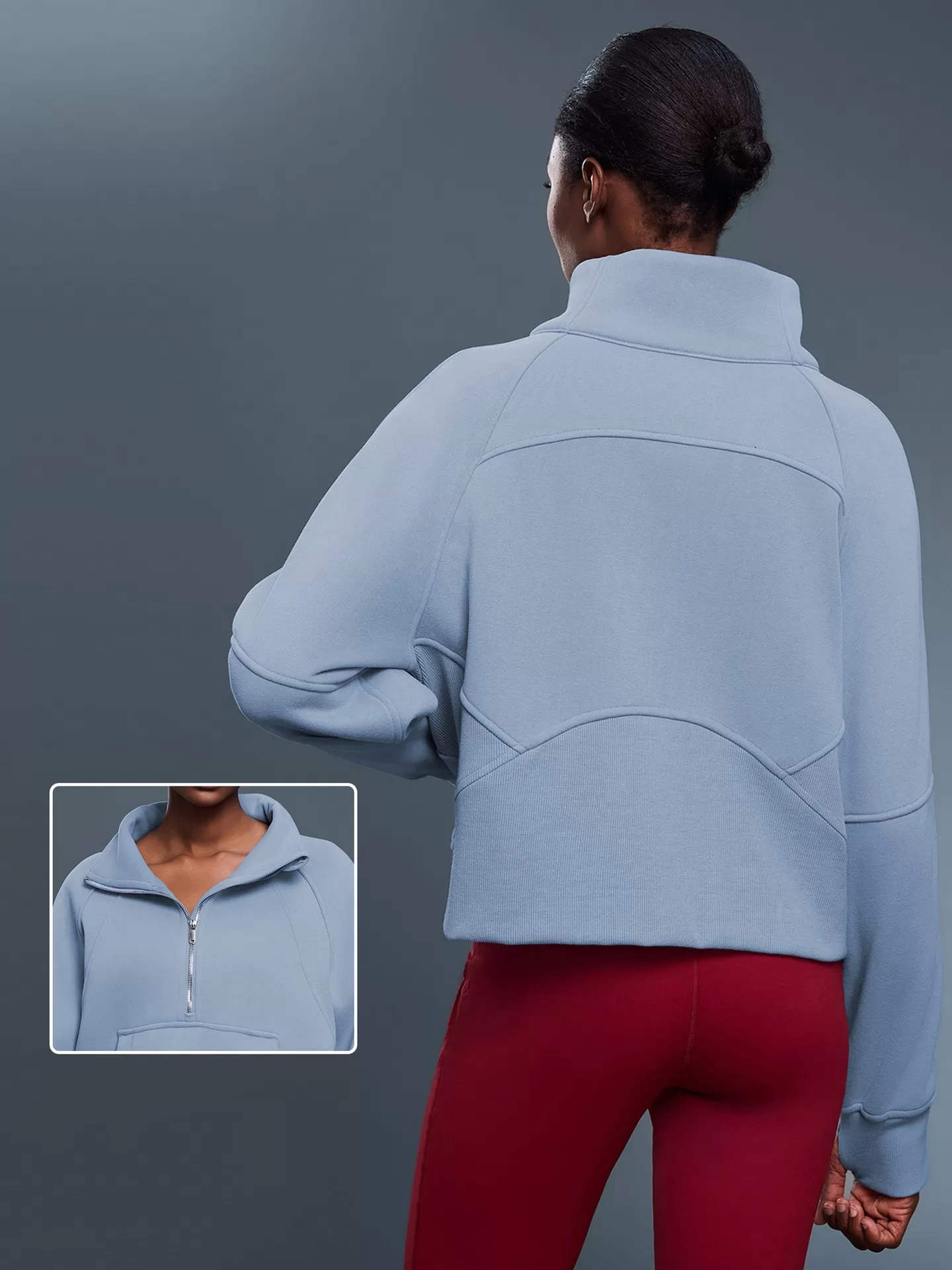 Custom Breathable Gym Fitness Structure Zip up Yoga Jacket Active Stretchy Soft Tight Pockets Active Workout JacketsFGBD25131