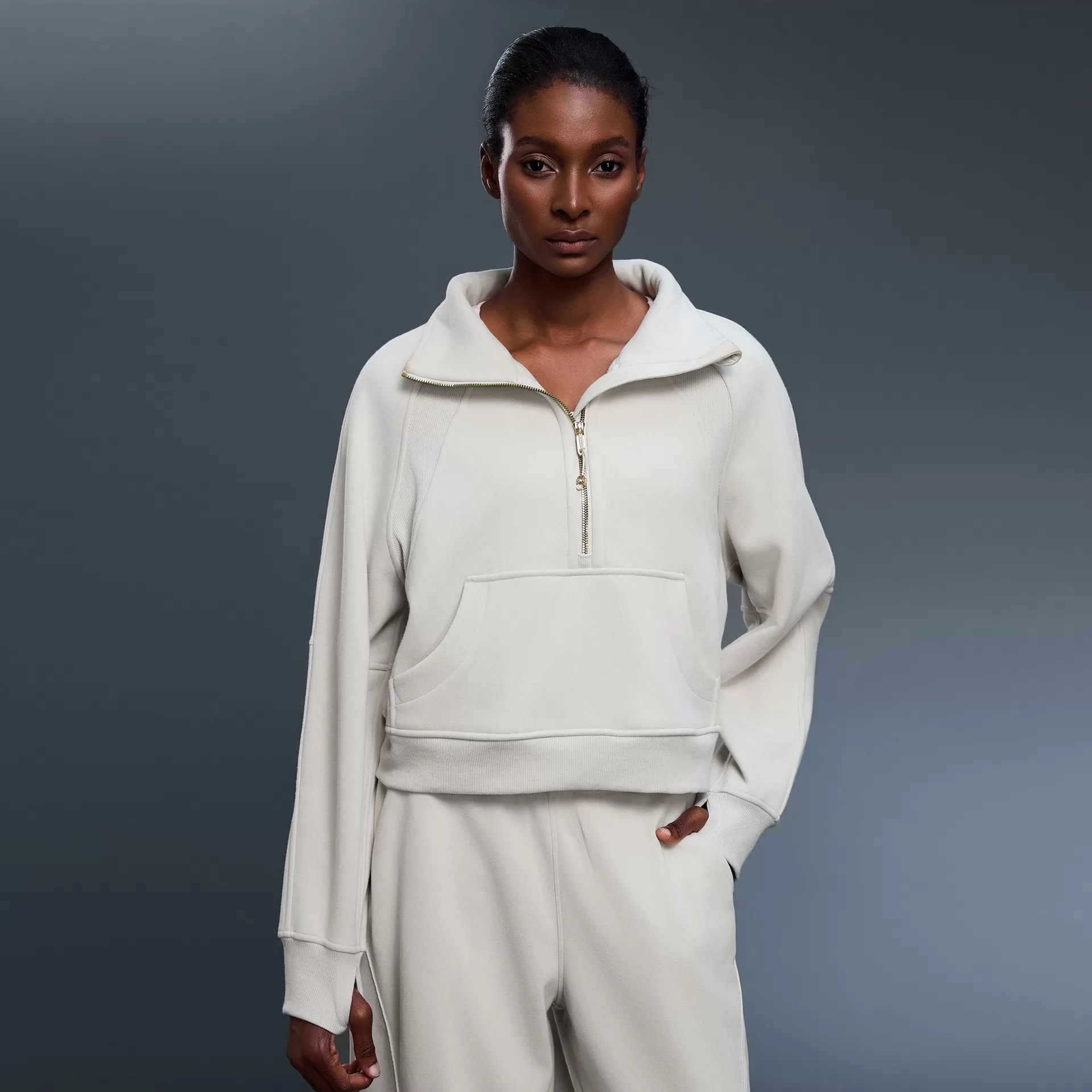 Custom Breathable Gym Fitness Structure Zip up Yoga Jacket Active Stretchy Soft Tight Pockets Active Workout JacketsFGBD25131