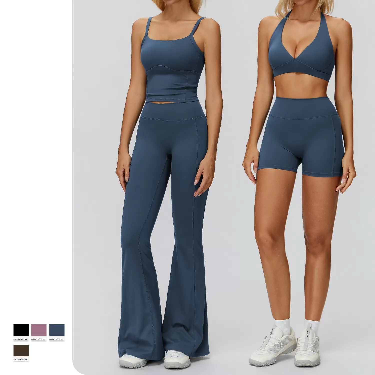 Sports Shorts Workout Top Bra Women Gym Clothing Active Wear Gym Fitness Yoga Set for WomenFGBTZ9308