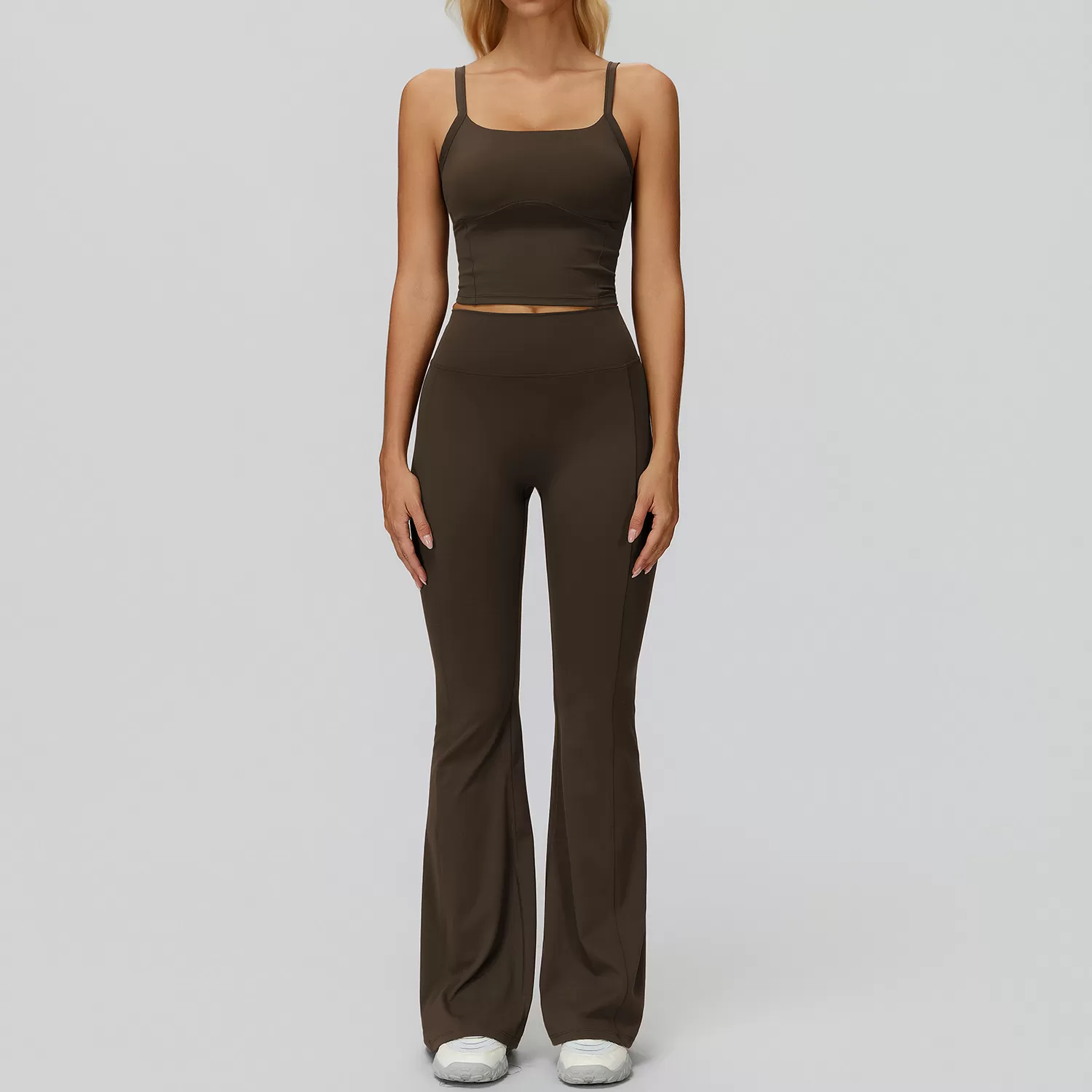 Workout Sport Wear Yoga  Pants  Leggings Set Yoga Fitness Wear Set for WomenFGBTZ9308