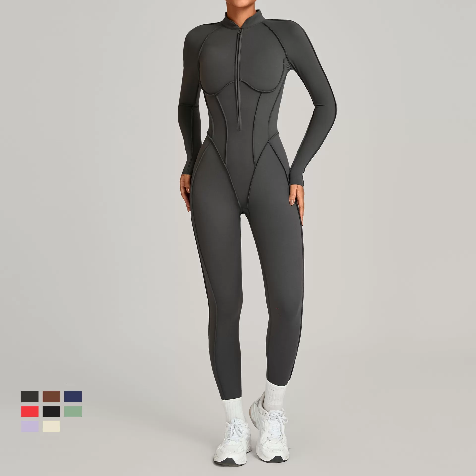 Long Sleeve Yoga Jumpsuit One Piece Sexy Women Sports Fitness Women Yoga Wear New Bodysuit Yoga Clothes for WomenFGB27196