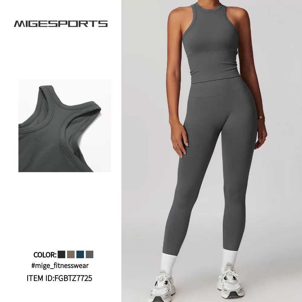 Yoga Sets for Women Gym Fitness Activewear Set Sports Wear Seamless Legging Workout ClothesFGBTZ7725
