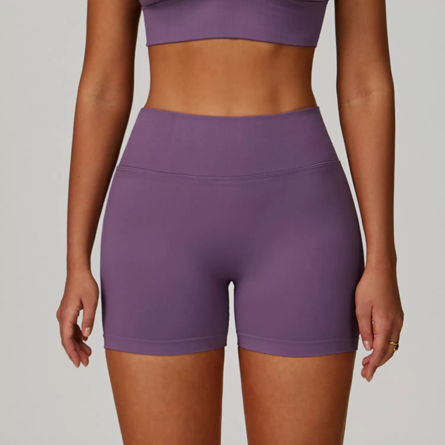 Haze purple shorts