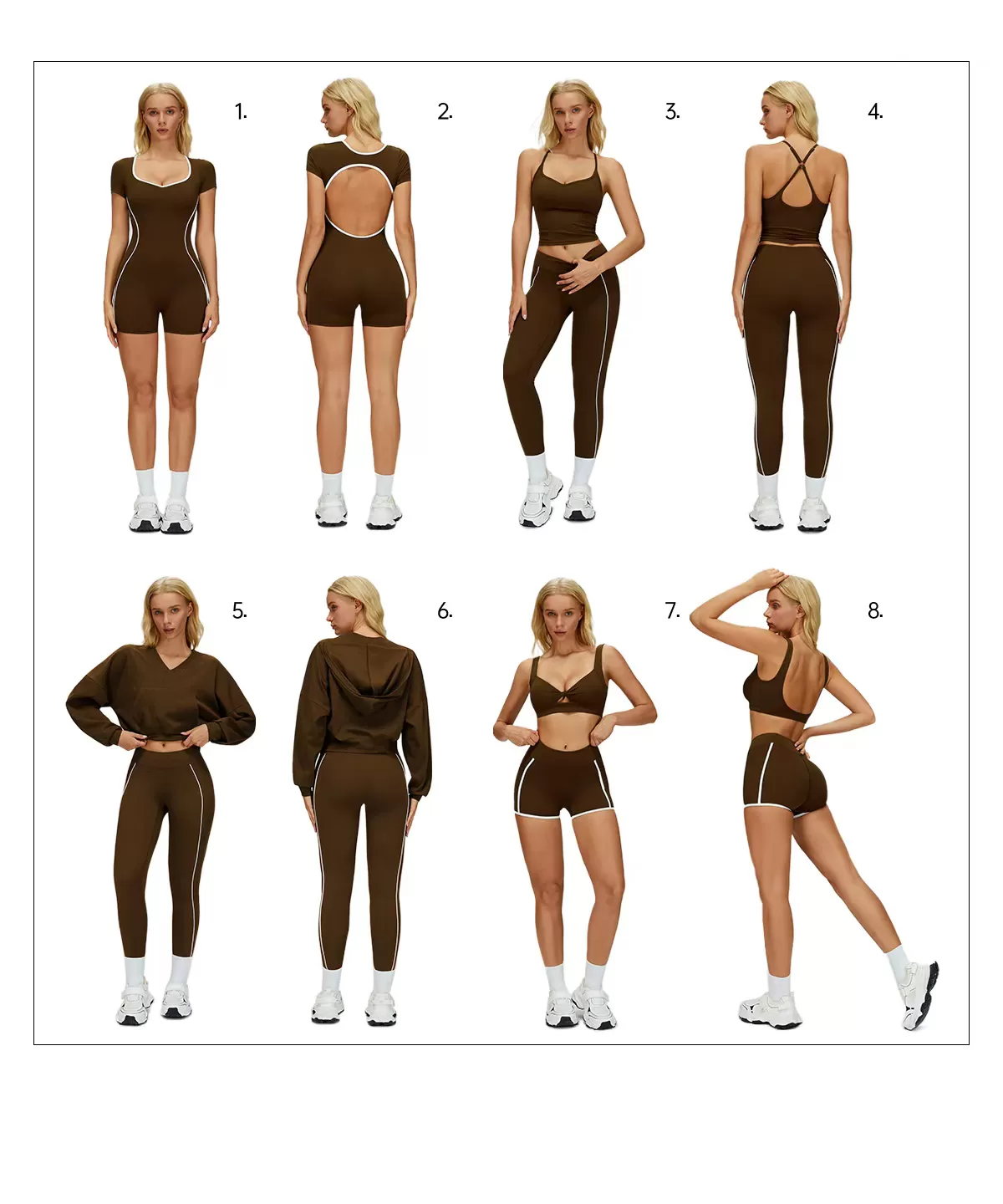 New Arrival — Premium Yoga Set FGBTZ2501 Now in 5 Colors