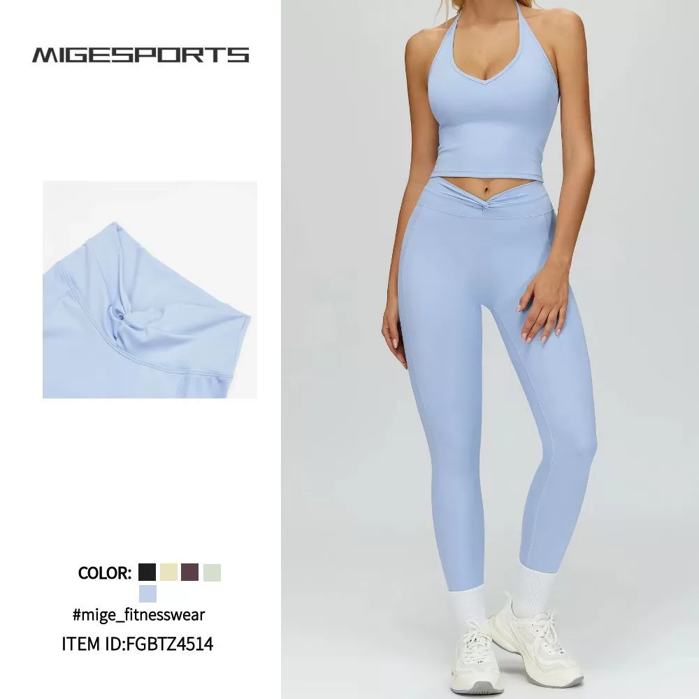 Sports Athletic Women  Great Elastic Workout Clothing Yoga Wear Sets FGBTZ4514