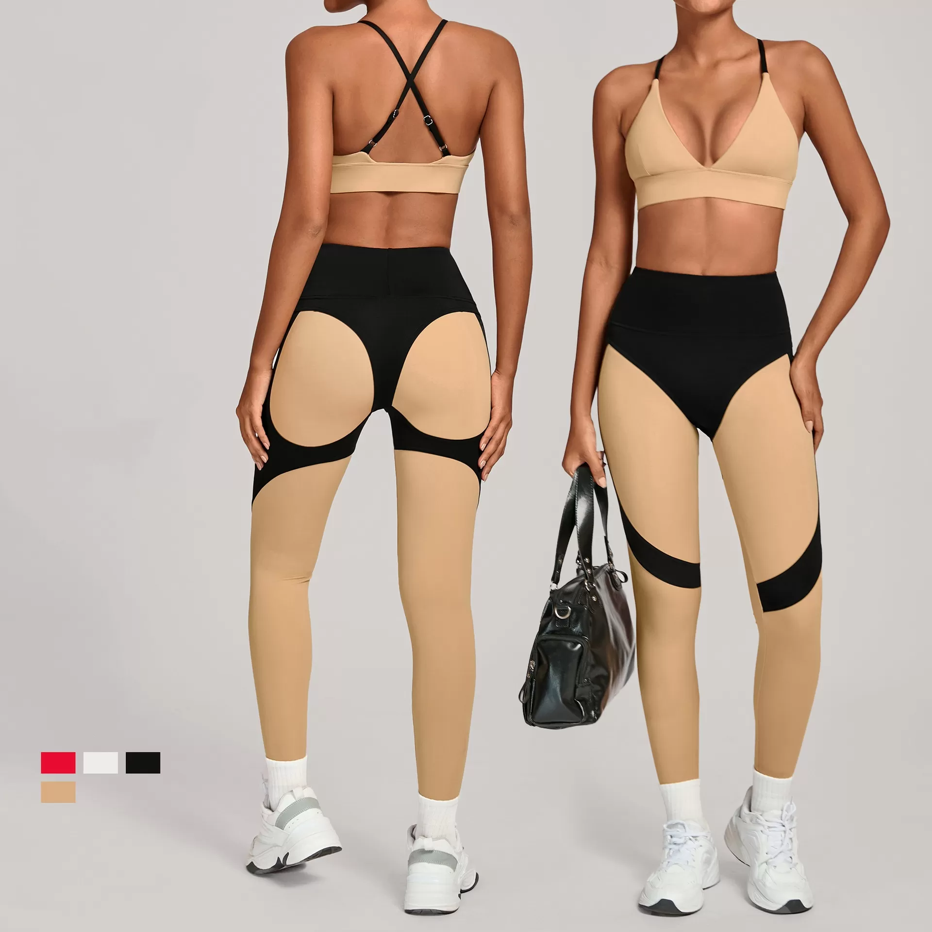 Yoga Sets for Women Active Wear Outfits Women's 2 Piece Workout Outfits FGB7514+2506