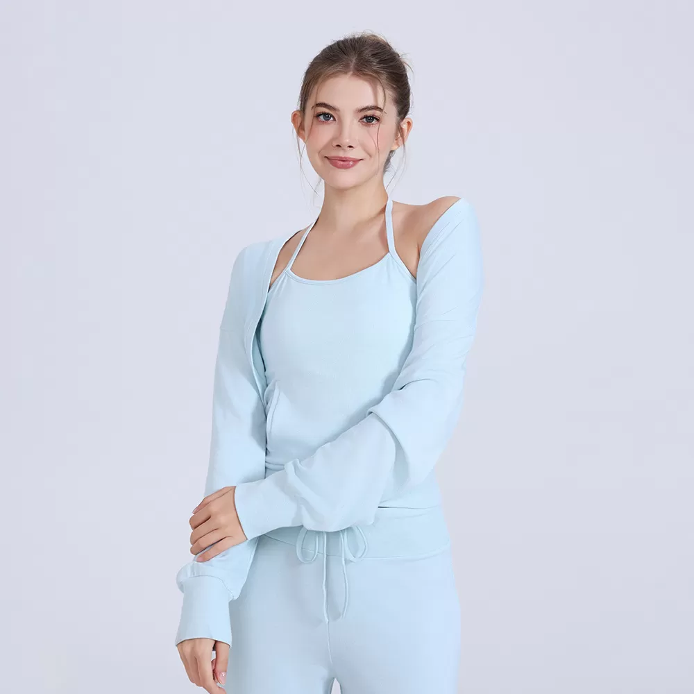 Wholesale Women's T-shirt For Fitness, Running, Yoga, Long Sleeves Training Sports Top For Wearing Outside FGBCX3545