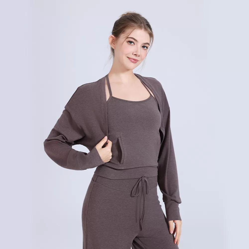 Wholesale Women's T-shirt For Fitness, Running, Yoga, Long Sleeves Training Sports Top For Wearing Outside FGBCX3545