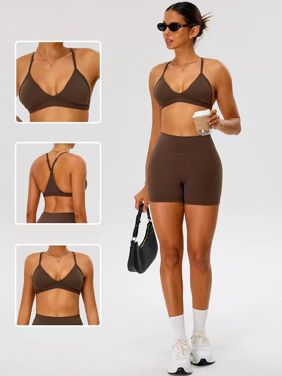 Newest Sports Athletic Women Quick Dry Great Elastic Workout Clothing Yoga Wear Sets FGBTM0277Y