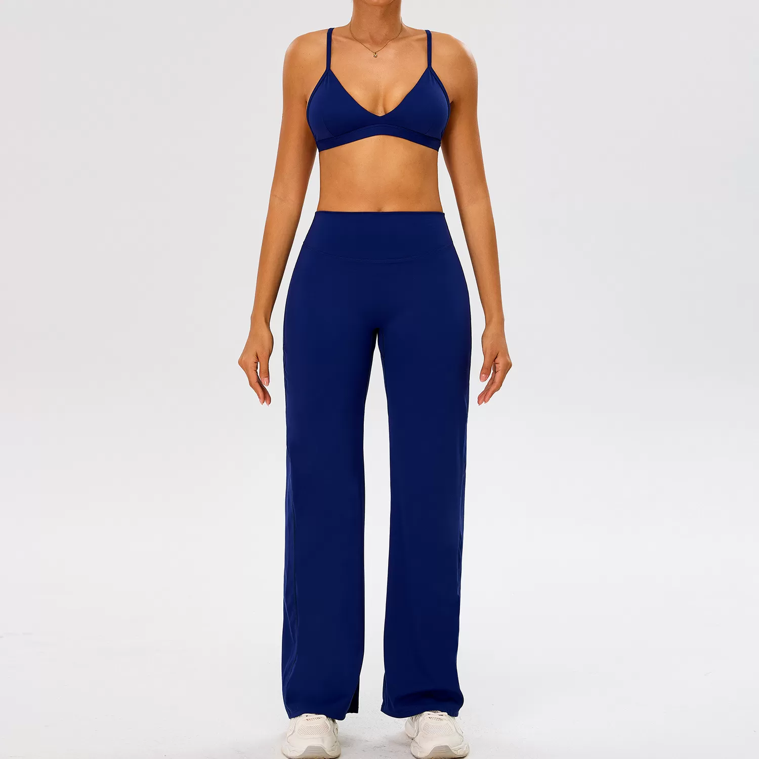 Dark blue bra+pants