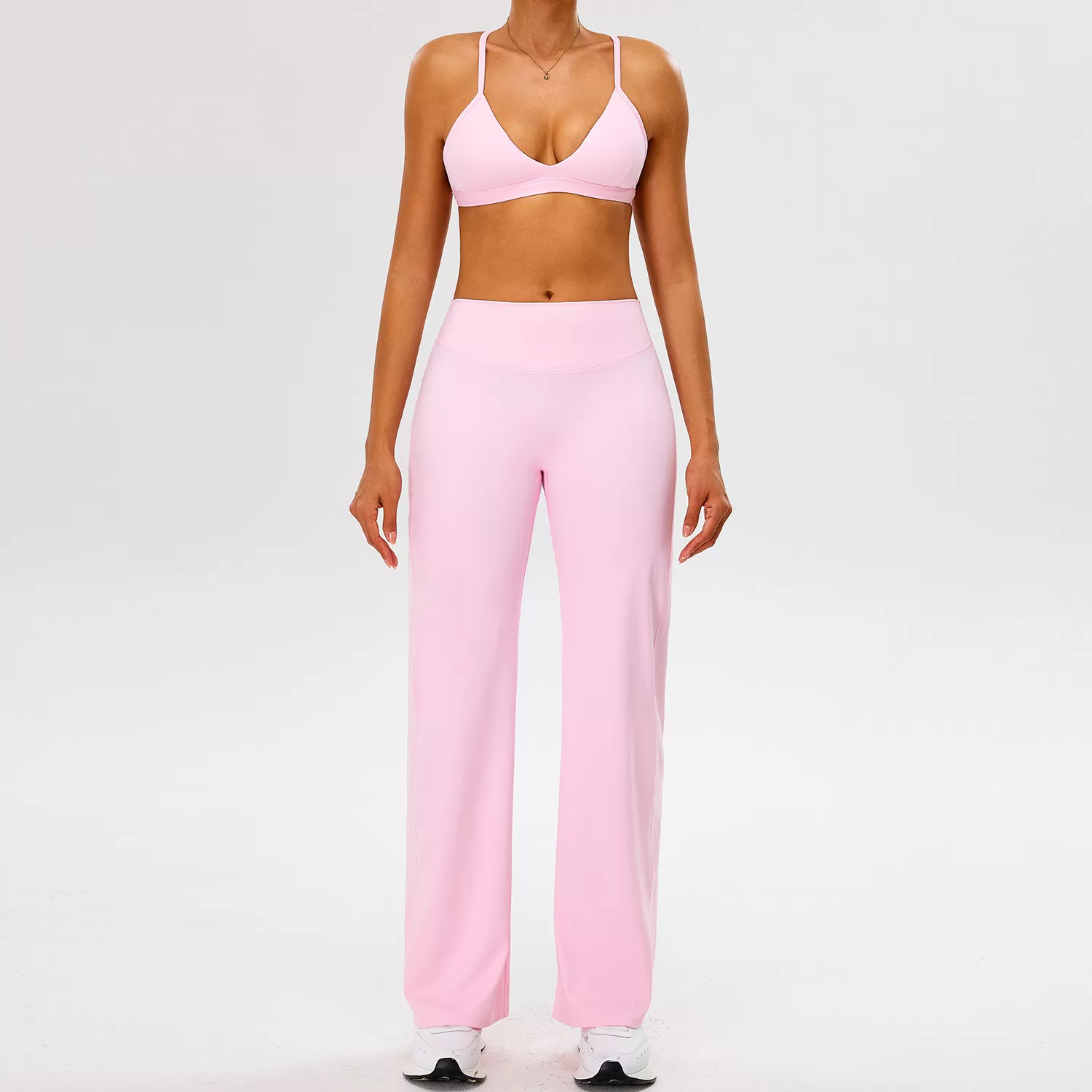 Pink bra+pants