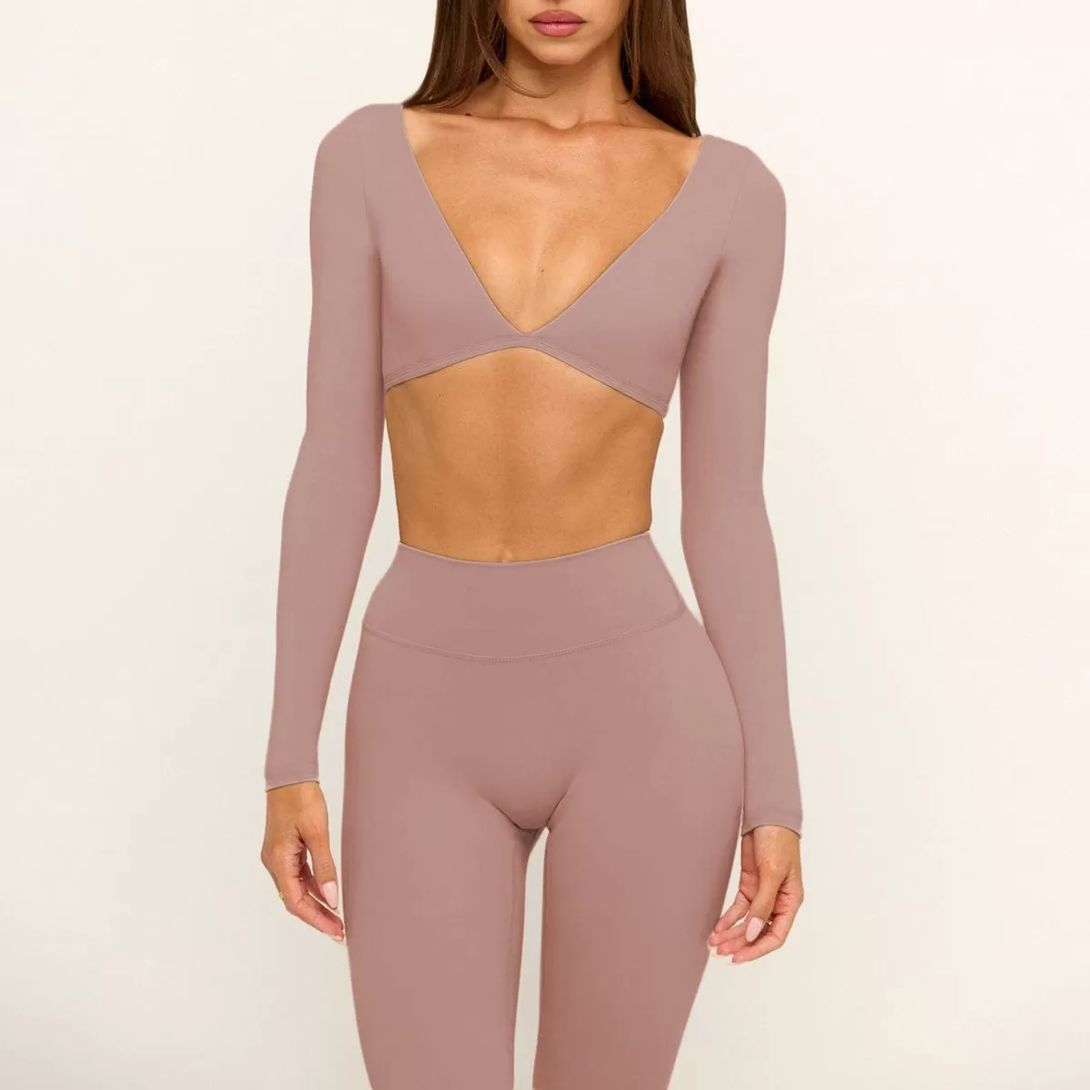 Blush long sleeves tops