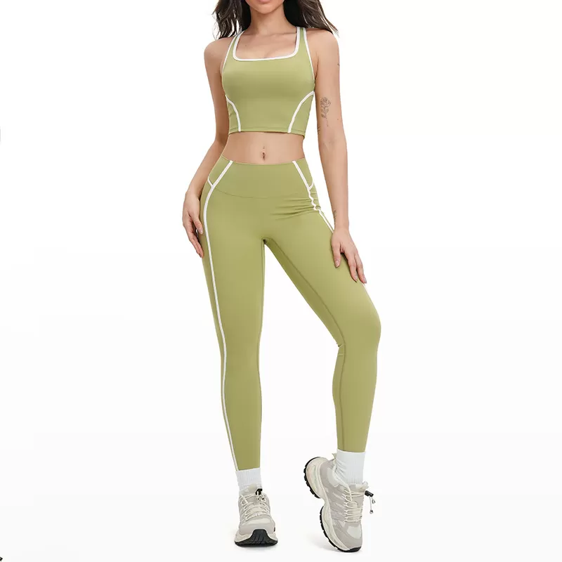 Matcha singlets+leggings