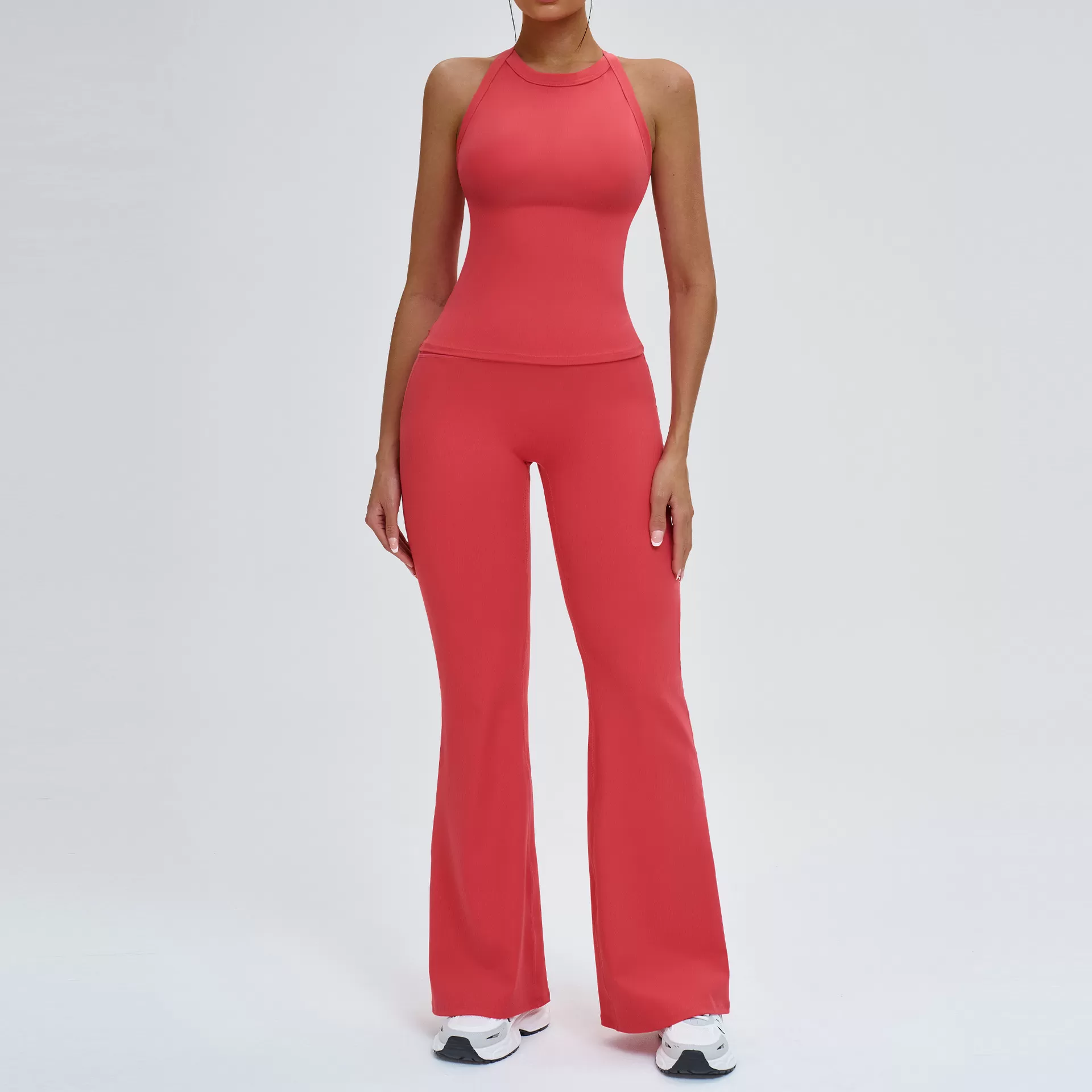 Raspberry singlets-2+Pants