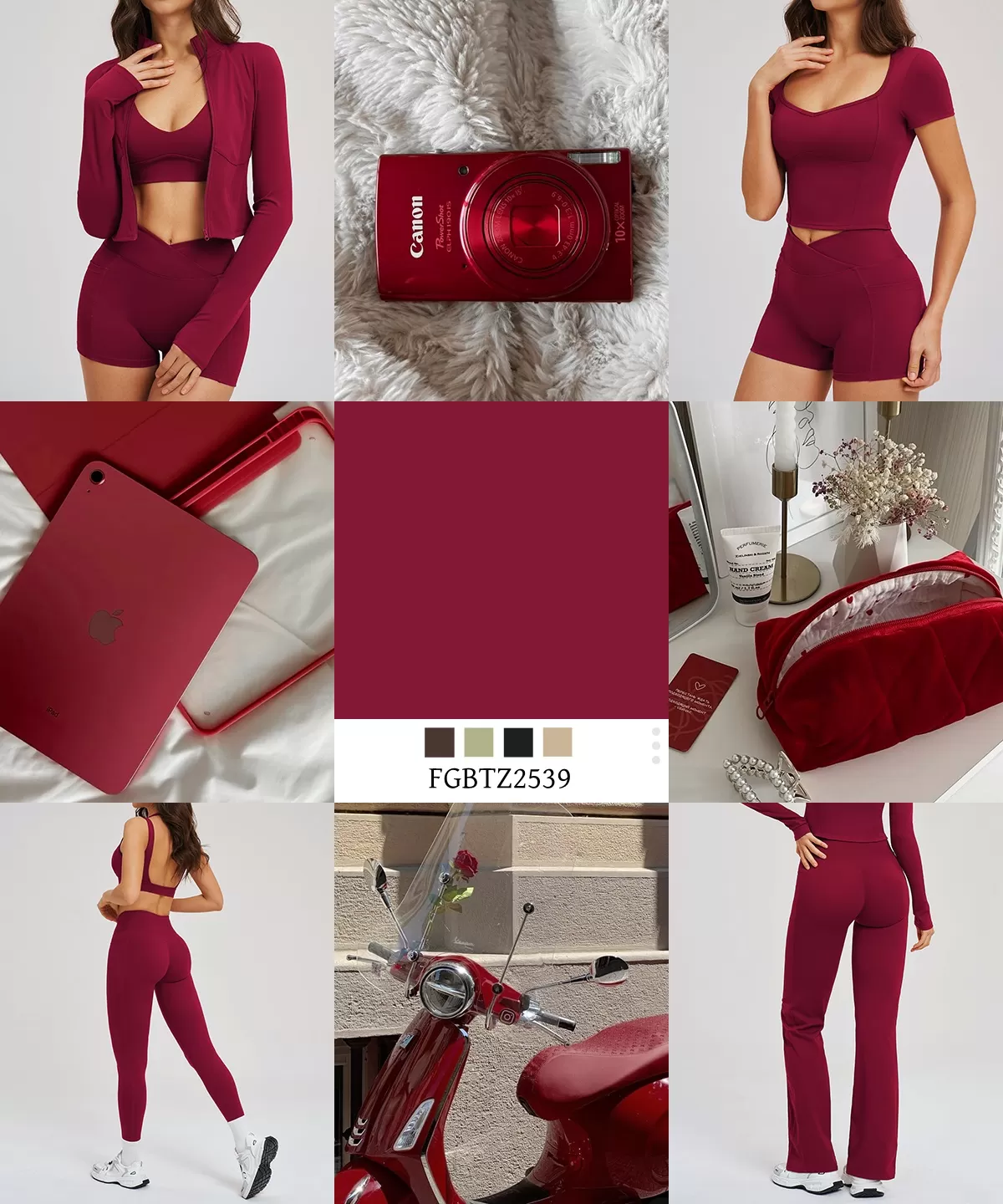 New Arrival: FGBTZ2539 6-Piece Yoga Set Is Now Available