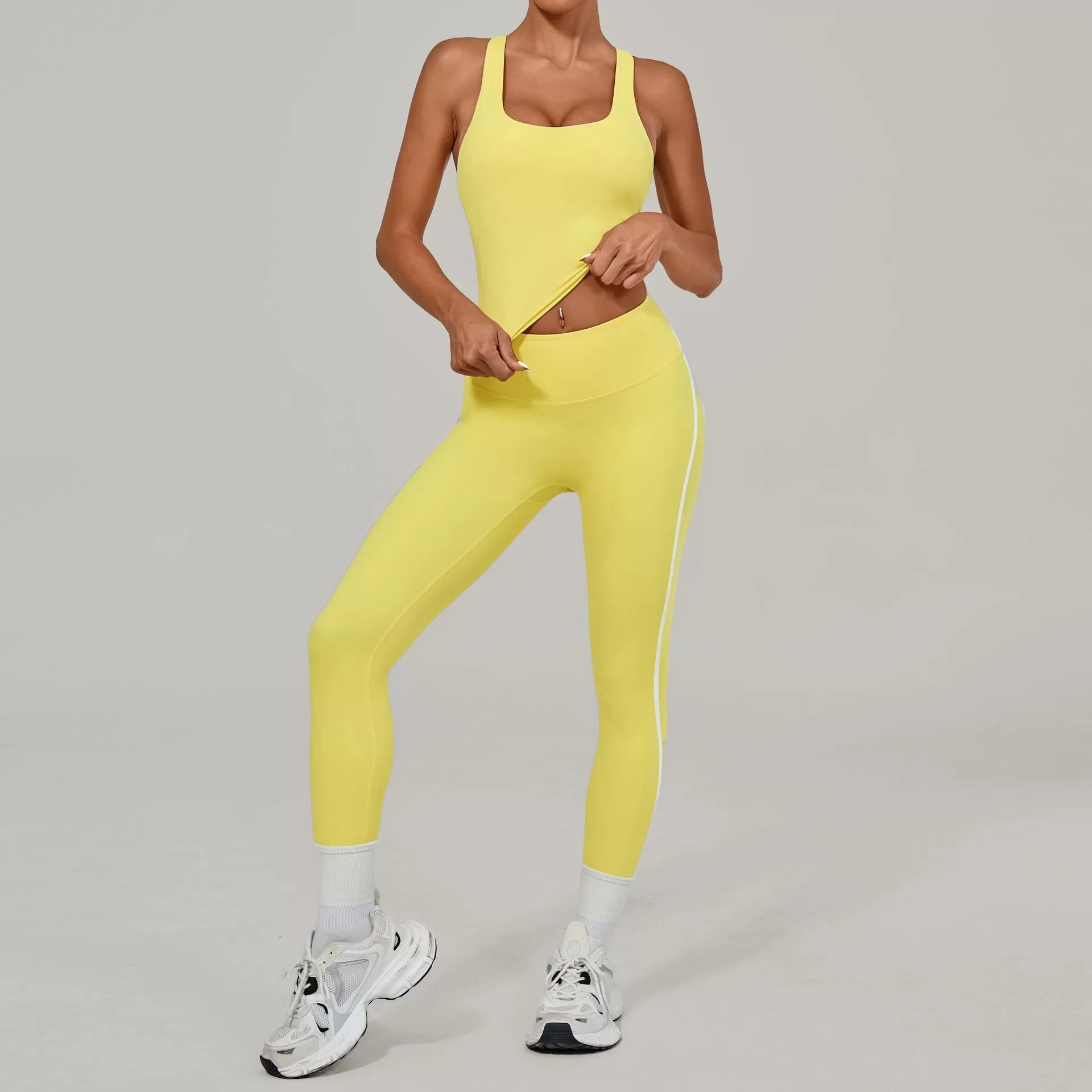 Lemon singlets+leggings