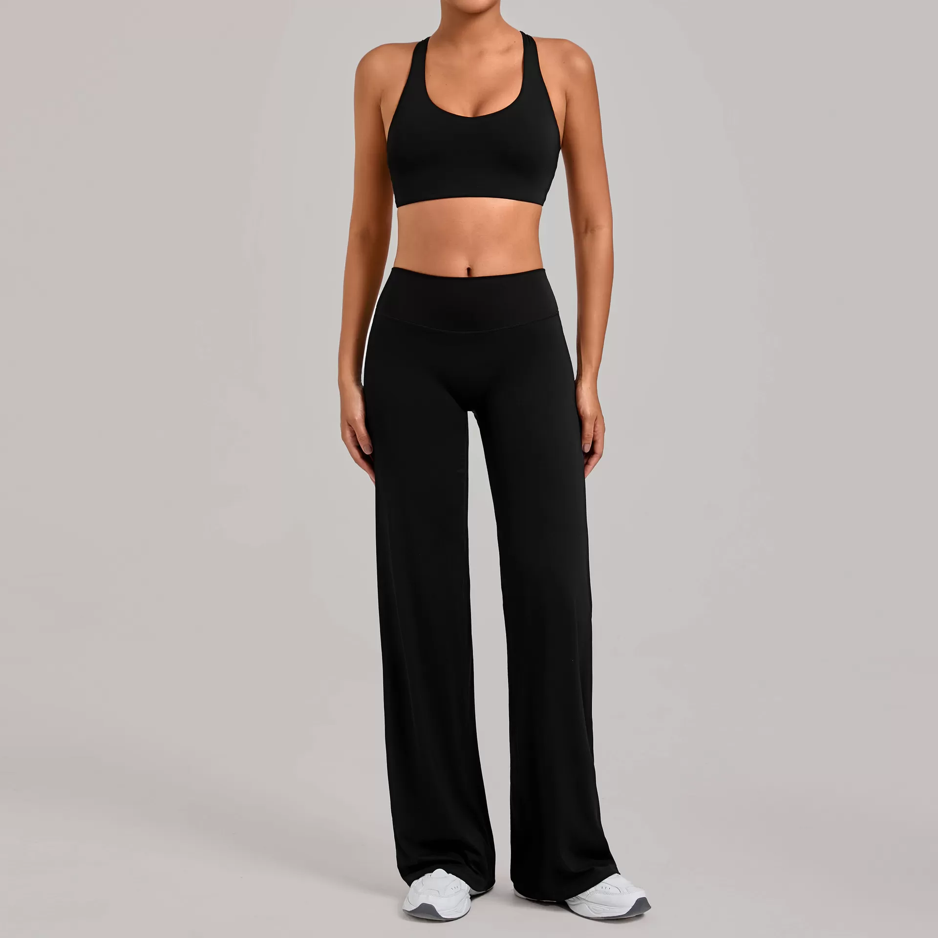 Fitness Clothing Women Yoga Wear Set High Elastic Running Sports Gym Fitness Set FGB9063+91229