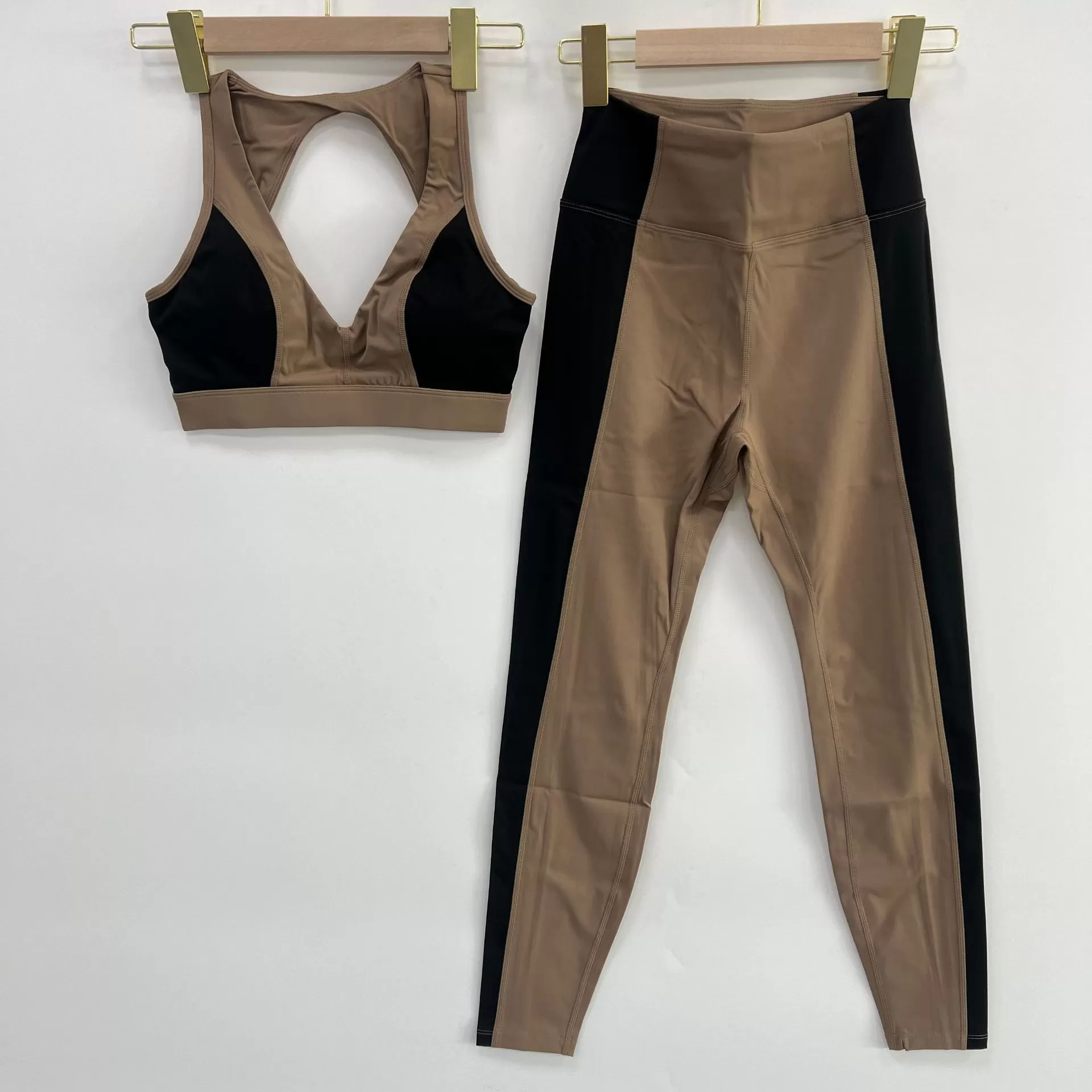 Sports Activewear Breathable Gym Bra Fitness Leggings Women Clothing Yoga Bra Set FGB202418