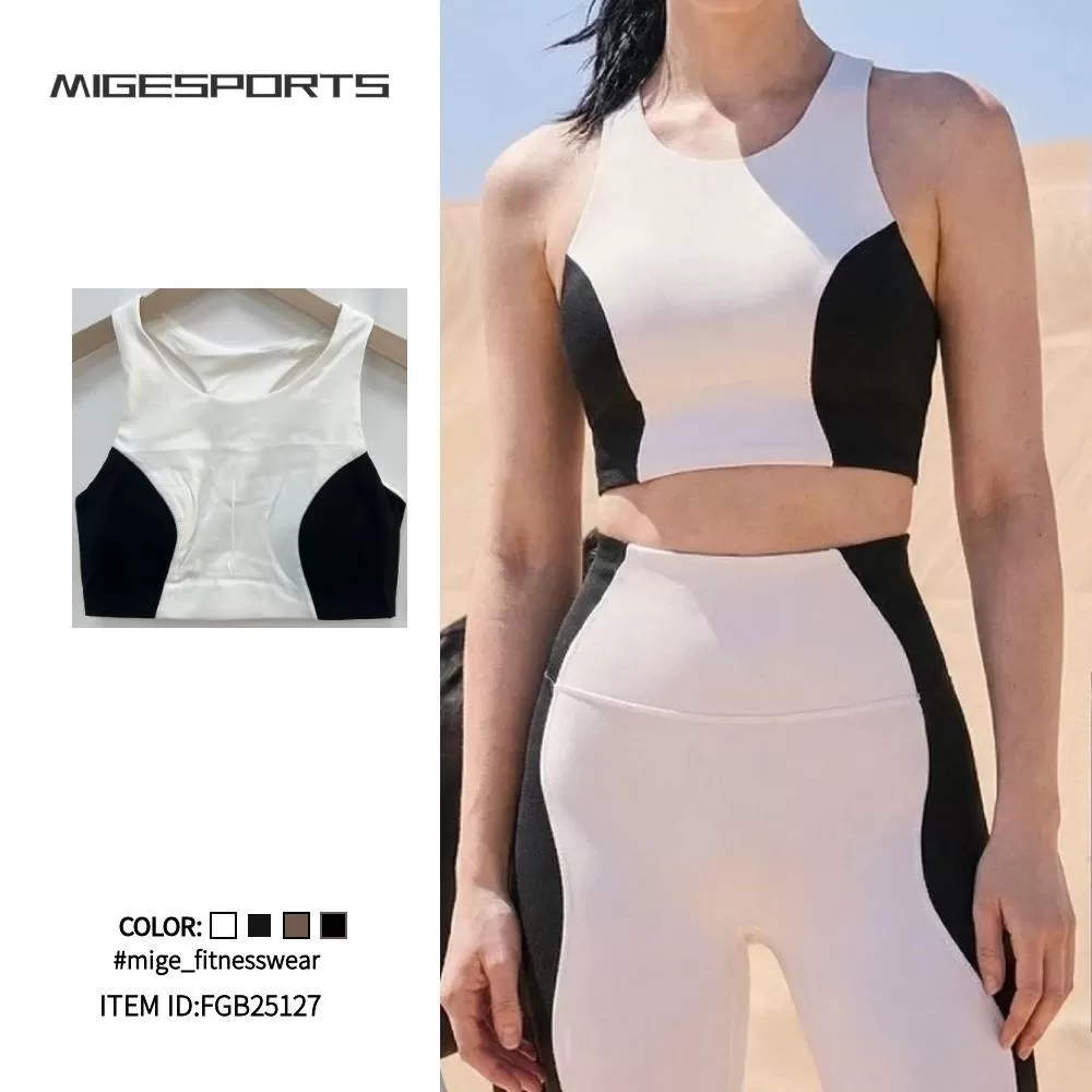 3-Piece Women's Sports Bra High Waist Yoga Shorts Leggings Set Breathable Active Stretch Gym Outfit  Fitness Sets FGB25127