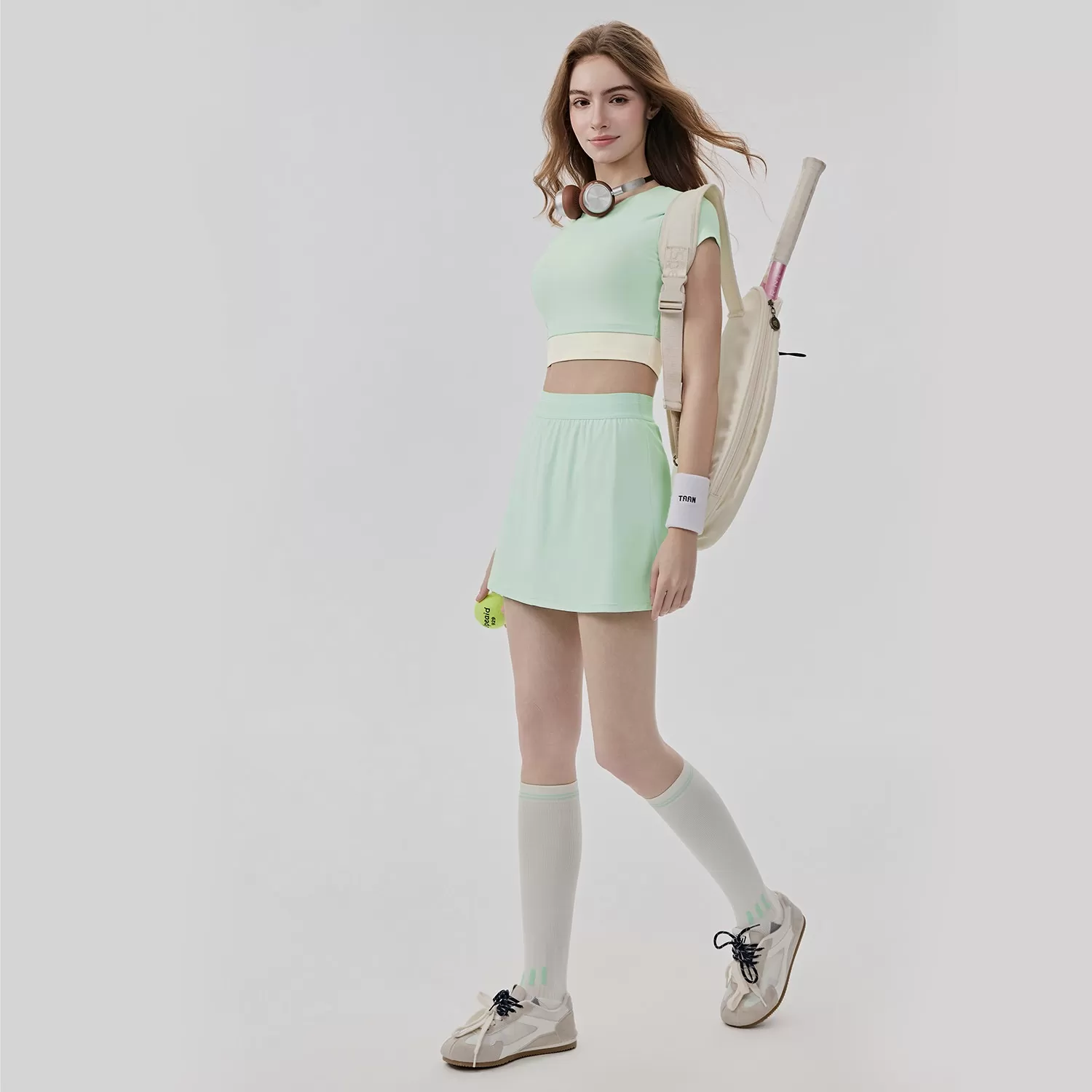 Mint short sleeves+skirts