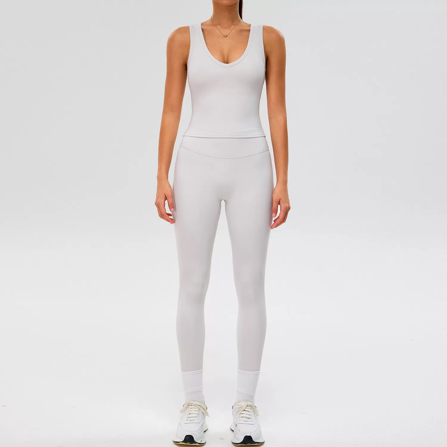 Yoga Set For Women Fitness 3 Piece Workout Clothing Gym Yoga Top Wear Women Gym Set FGBTM0288Y