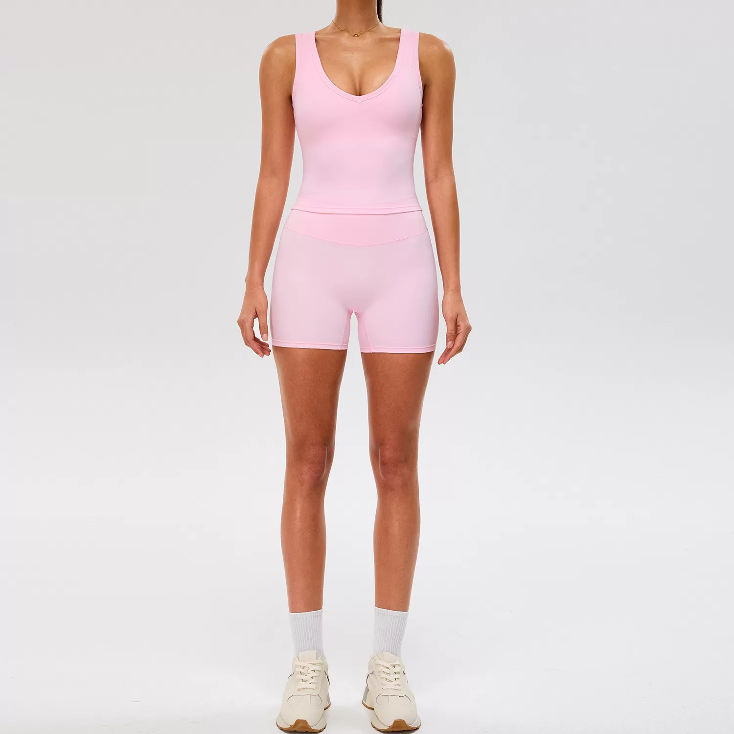 Yoga Set For Women Fitness 3 Piece Workout Clothing Gym Yoga Top Wear Women Gym Set FGBTM0288Y