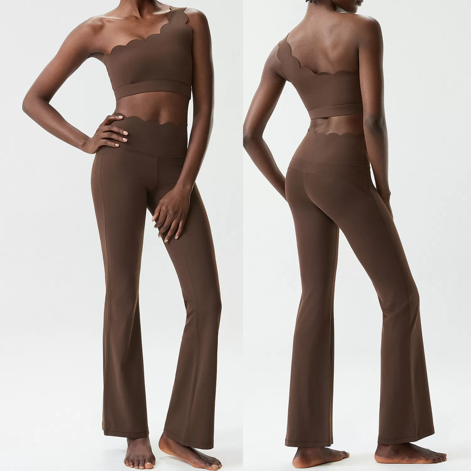 Women's Yoga Set - Comfortable and Versatile Yoga Outfit for Running, Gym, and Fitness Activities FGBYB438+LP641