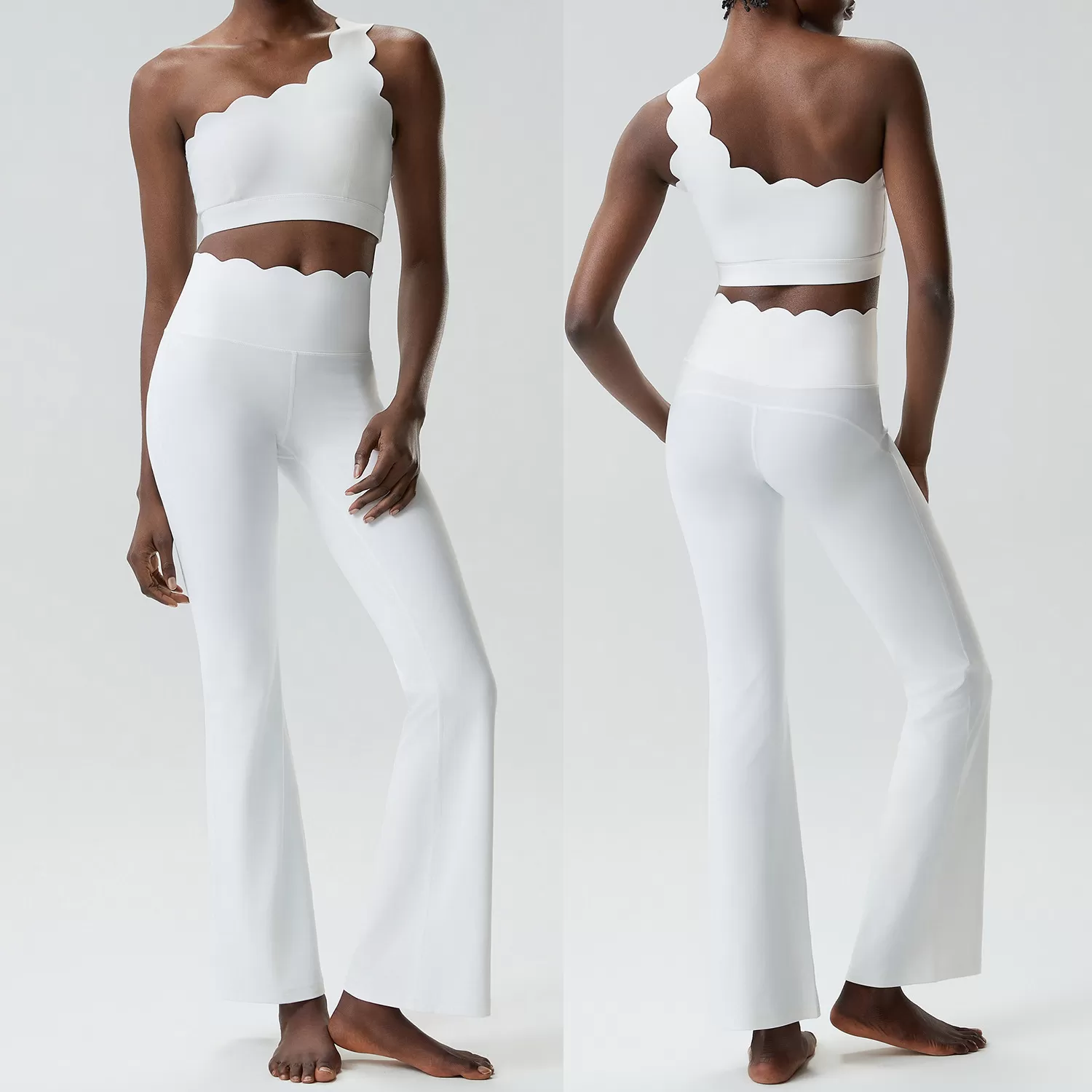 Women's Yoga Set - Comfortable and Versatile Yoga Outfit for Running, Gym, and Fitness Activities FGBYB438+LP641