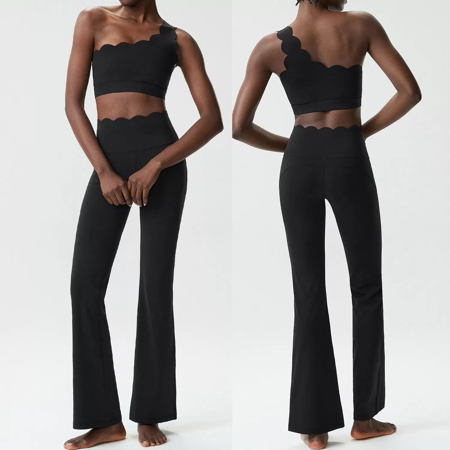 Women's Yoga Set - Comfortable and Versatile Yoga Outfit for Running, Gym, and Fitness Activities FGBYB438+LP641