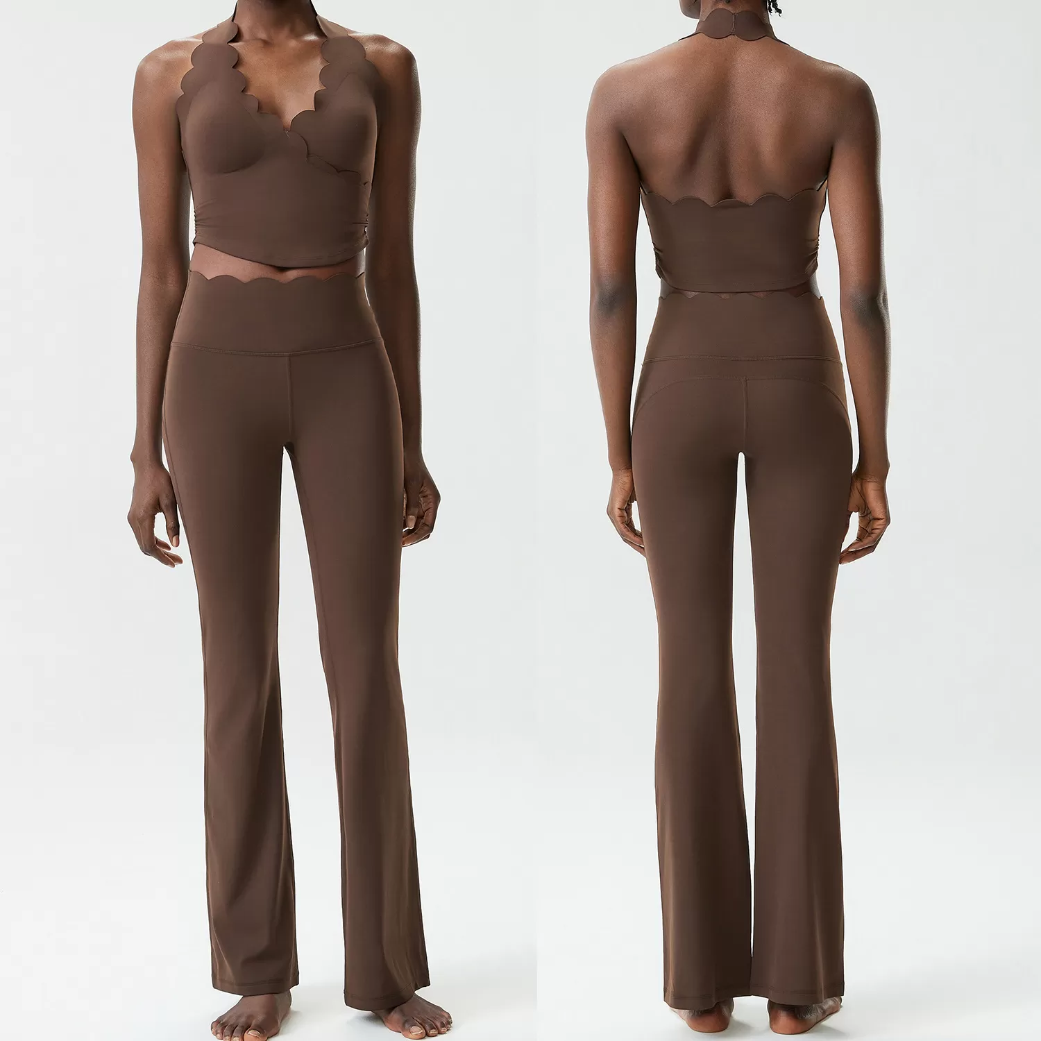 Women Yoga Set Gym Fitness Wear Women Yoga Set New Style Women Yoga Set FGBYB611+LP641