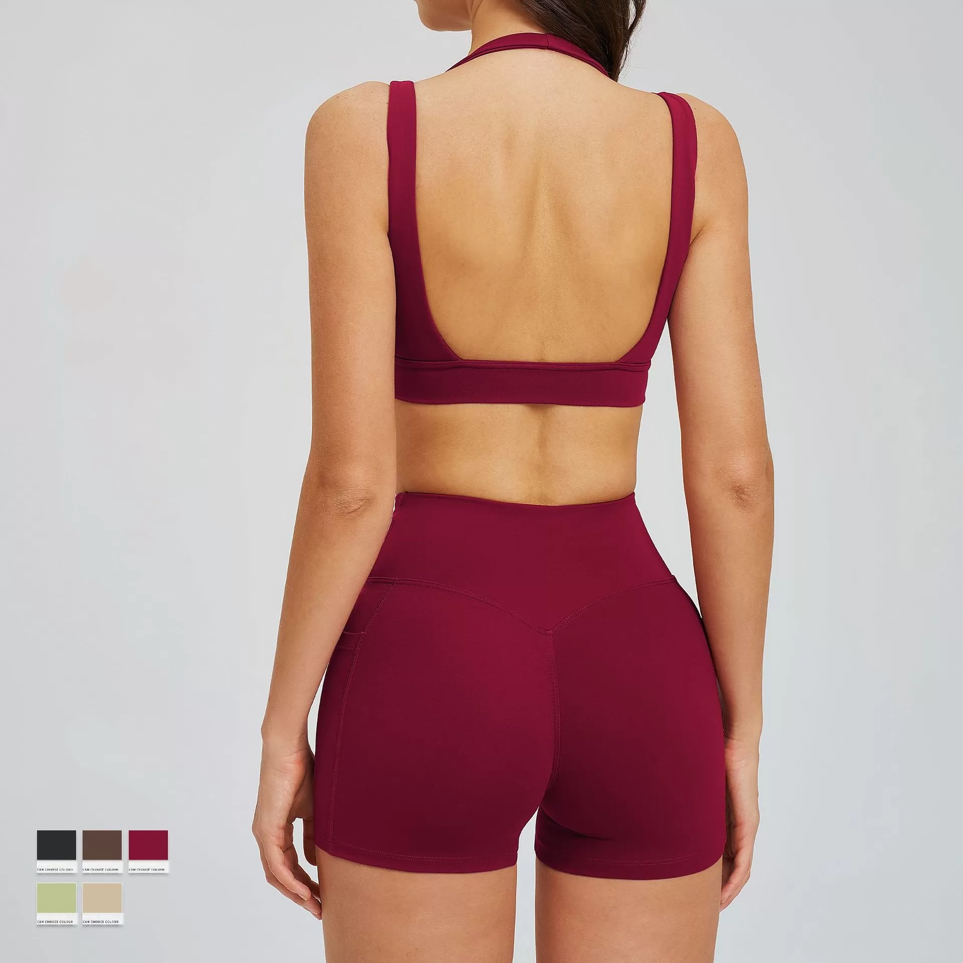 Women's Yoga Bra Tight Yoga Set Outdoor Fitness Sports Set FGBTZ2539