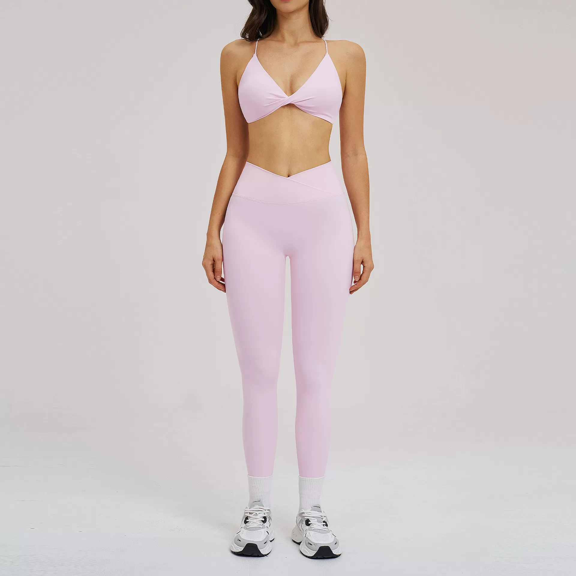 Pink bra+leggings