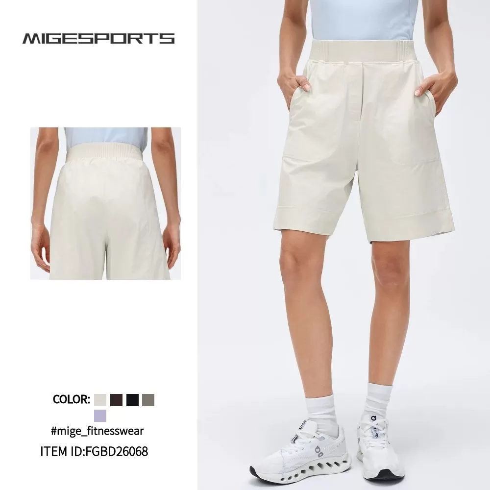 Sports Breathable Shorts Women's Five Points Yoga Pants Wear Fast Drying Outdoor Running Fitness Shorts FGBD26068