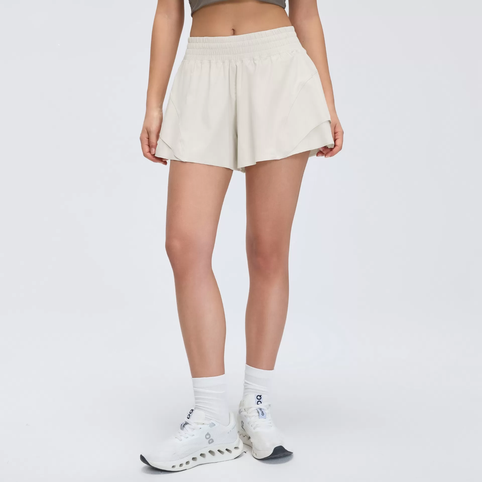 Light ivory shorts