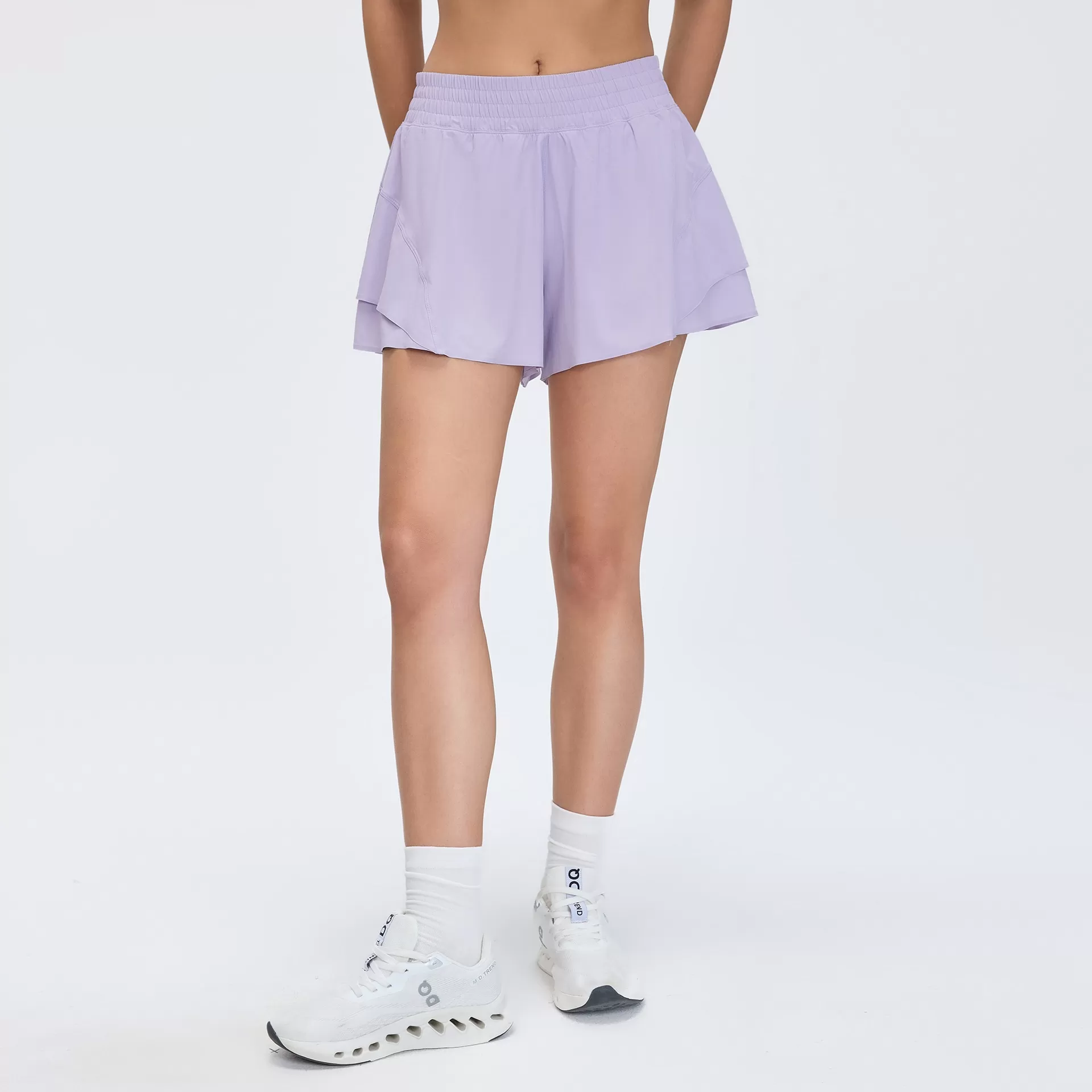 Purple shorts