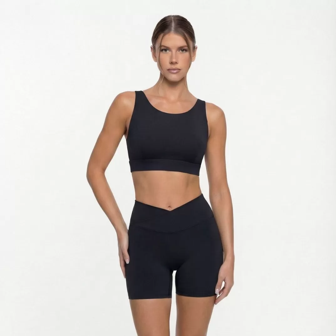 Yoga Sets Fitness Women Women 2 Pieces Short Yoga Set Workout Yoga Short and Singlets Sets for Women FGB25102