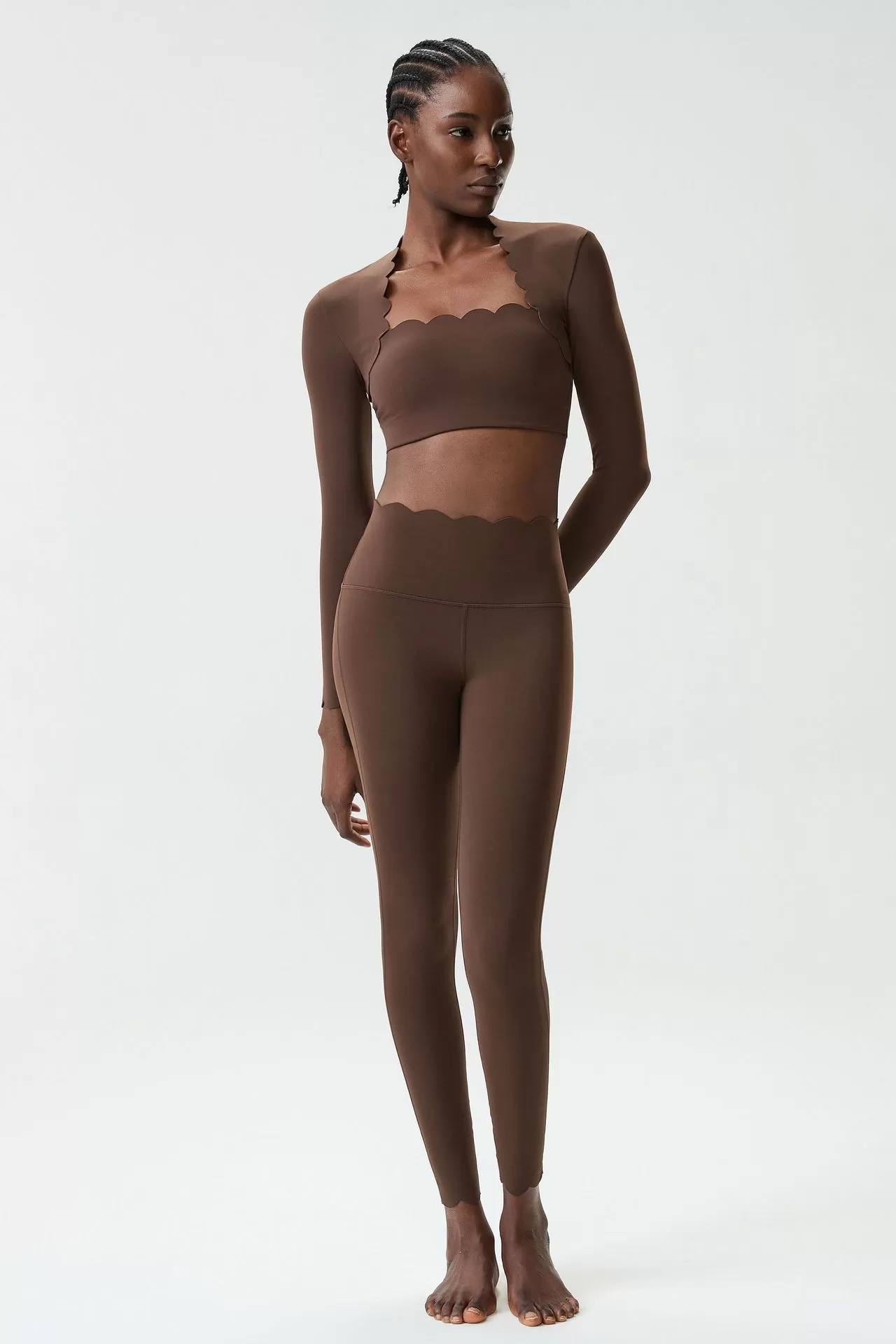 Coffee long sleeves-1+leggings