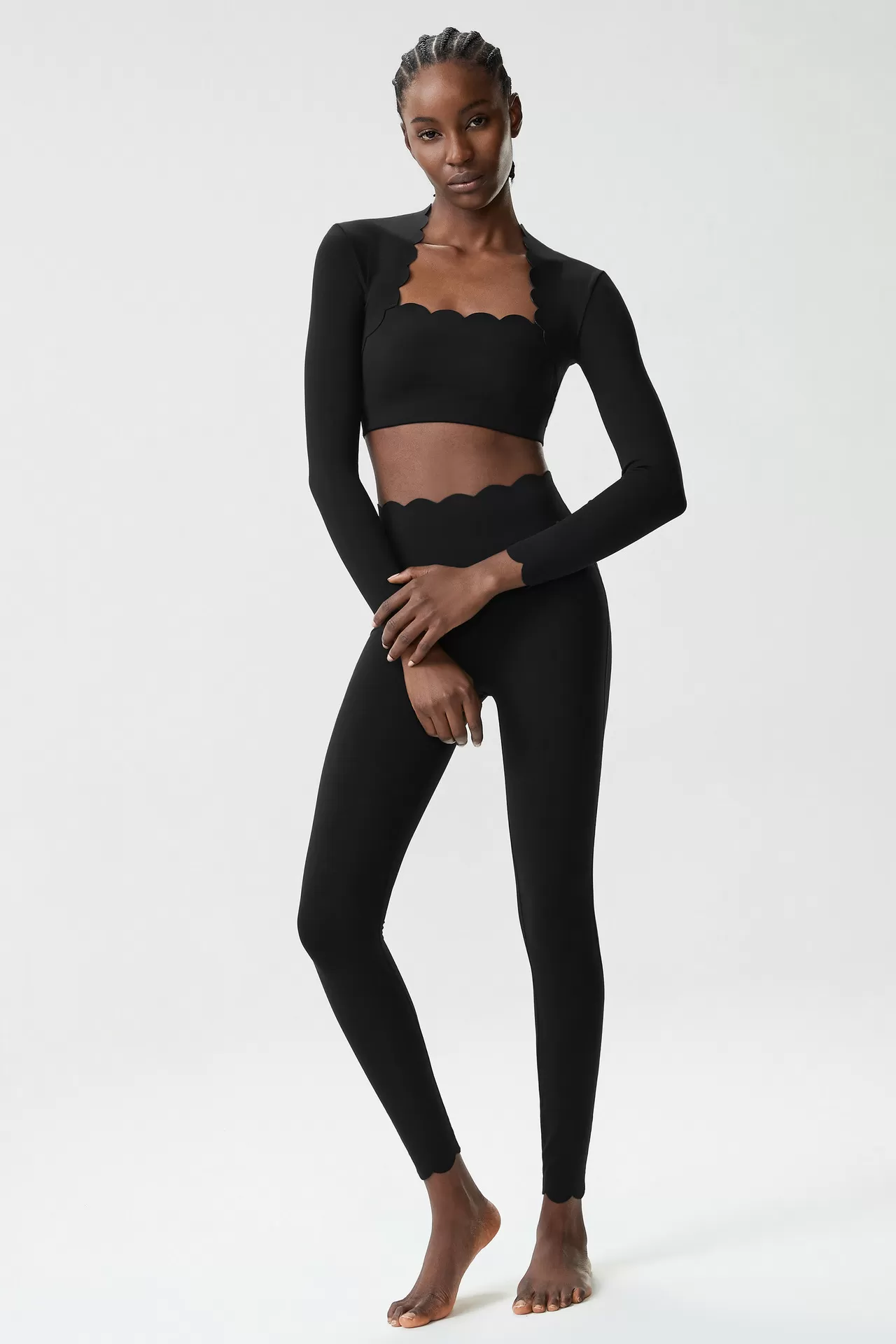 Black long sleeves-1+leggings
