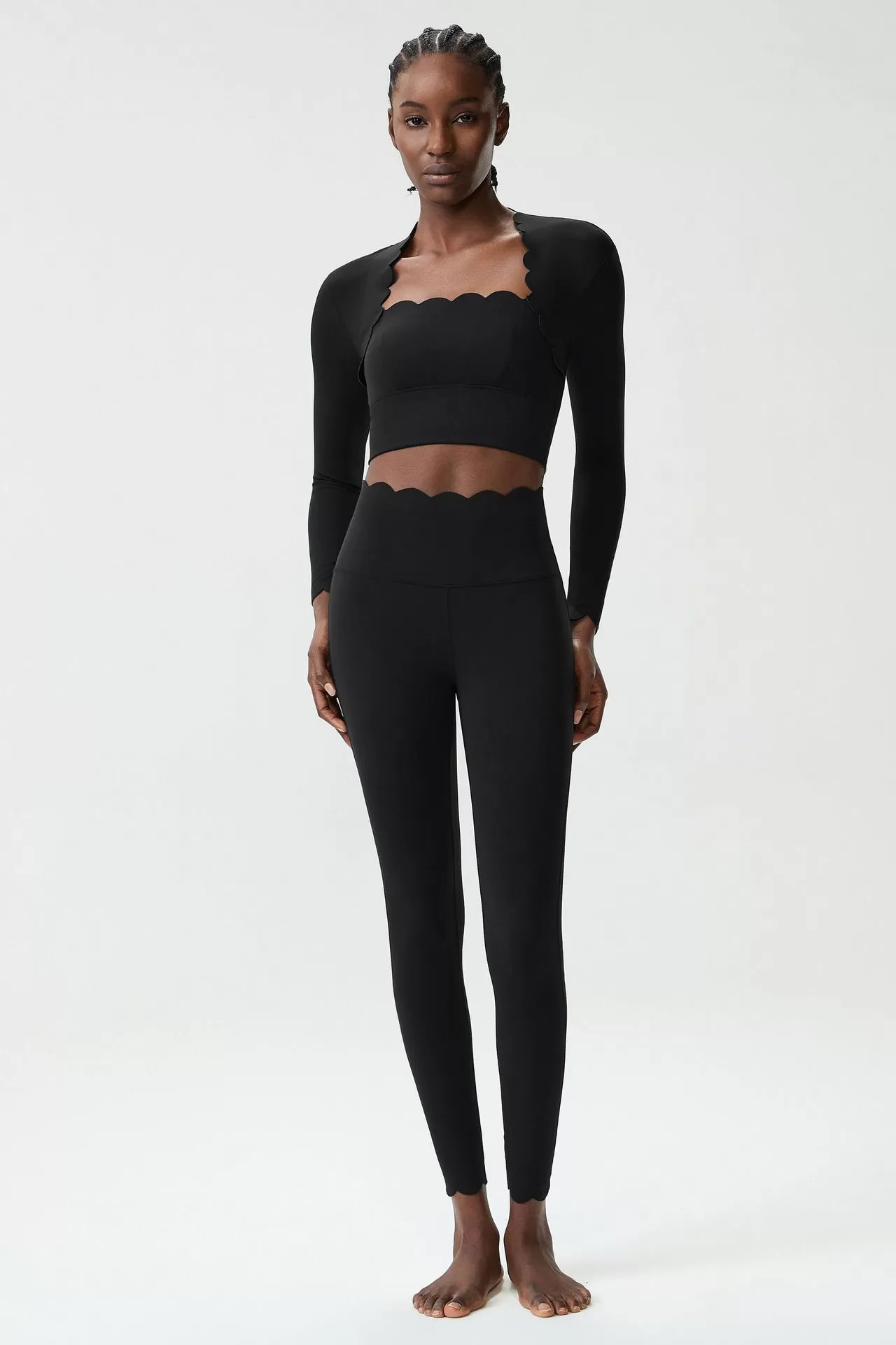 Black long sleeves-2+leggings