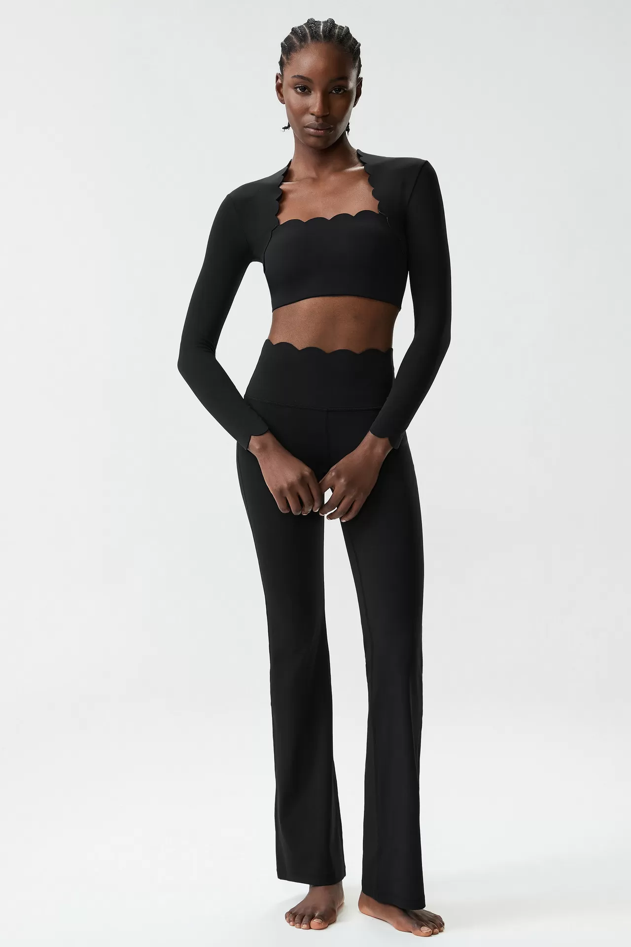 Black long sleeves-1+pants