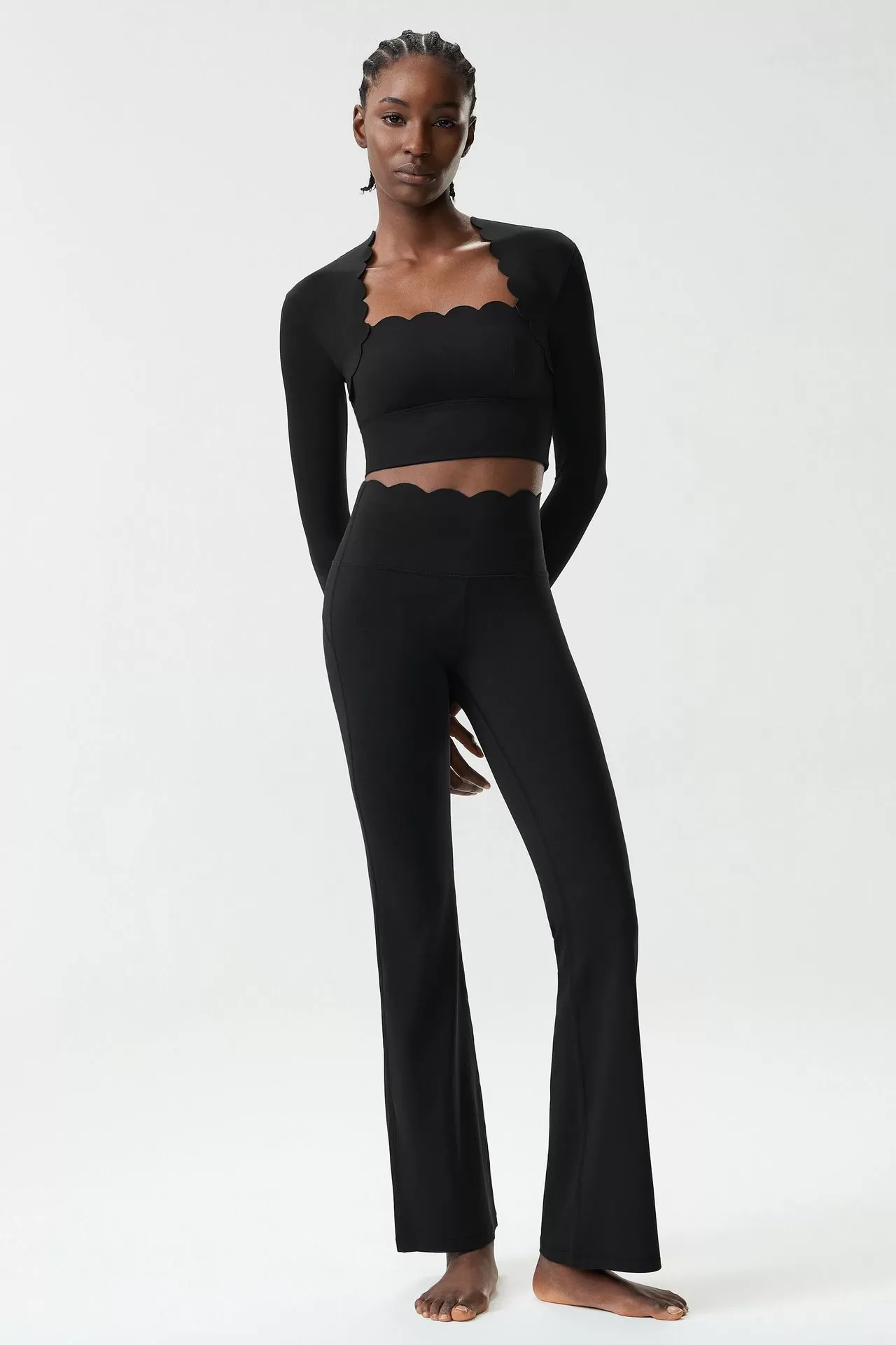 Black long sleeves-2+pants
