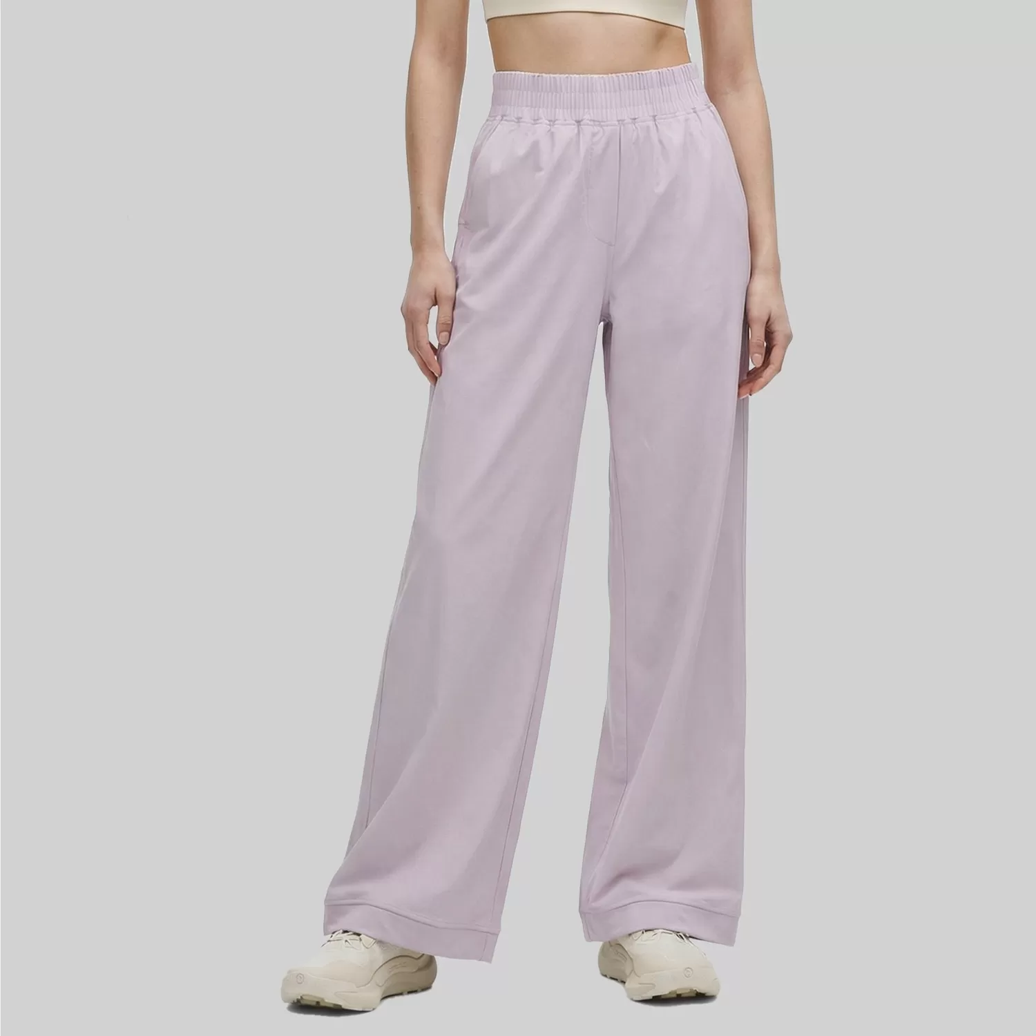 Women's High-Waisted Yoga Pants Wide-Leg Fitness Sports Trousers for Outdoor Recreation Pilates Gym FGBDWL116130