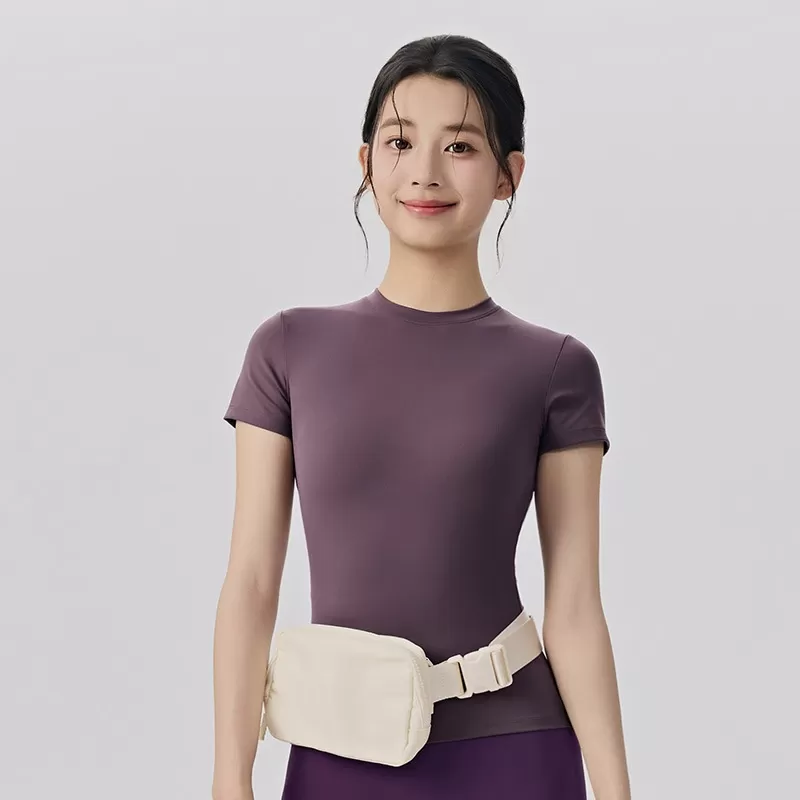 Purple short sleeves