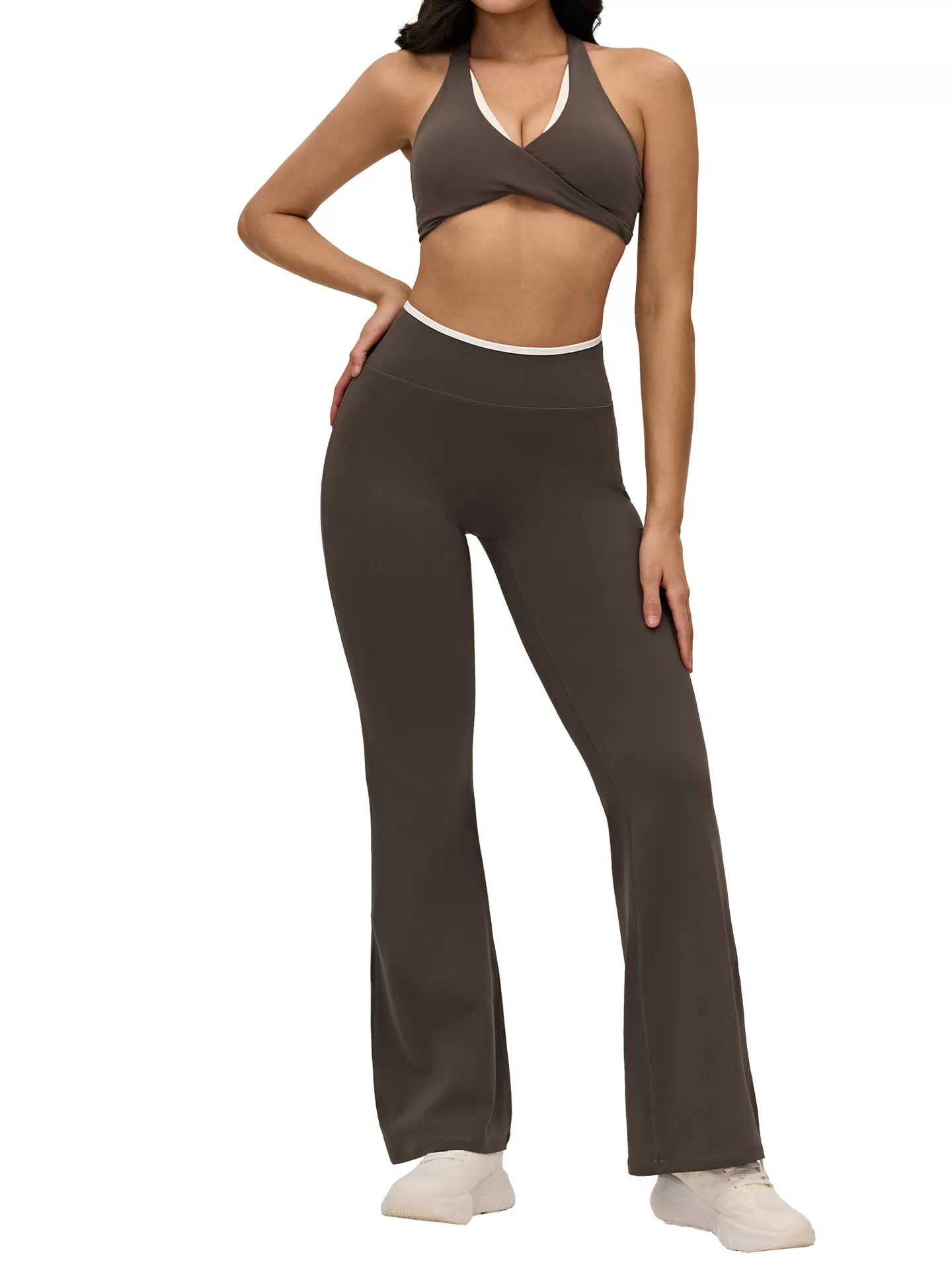 4 Piece Sets Fitness Clothings Yoga Suits Wear Set Workout Tracksuit Custom logo Outfits Gym Fitness Sets for Outdoor Training FGBDWB516190+516187+516188+516189