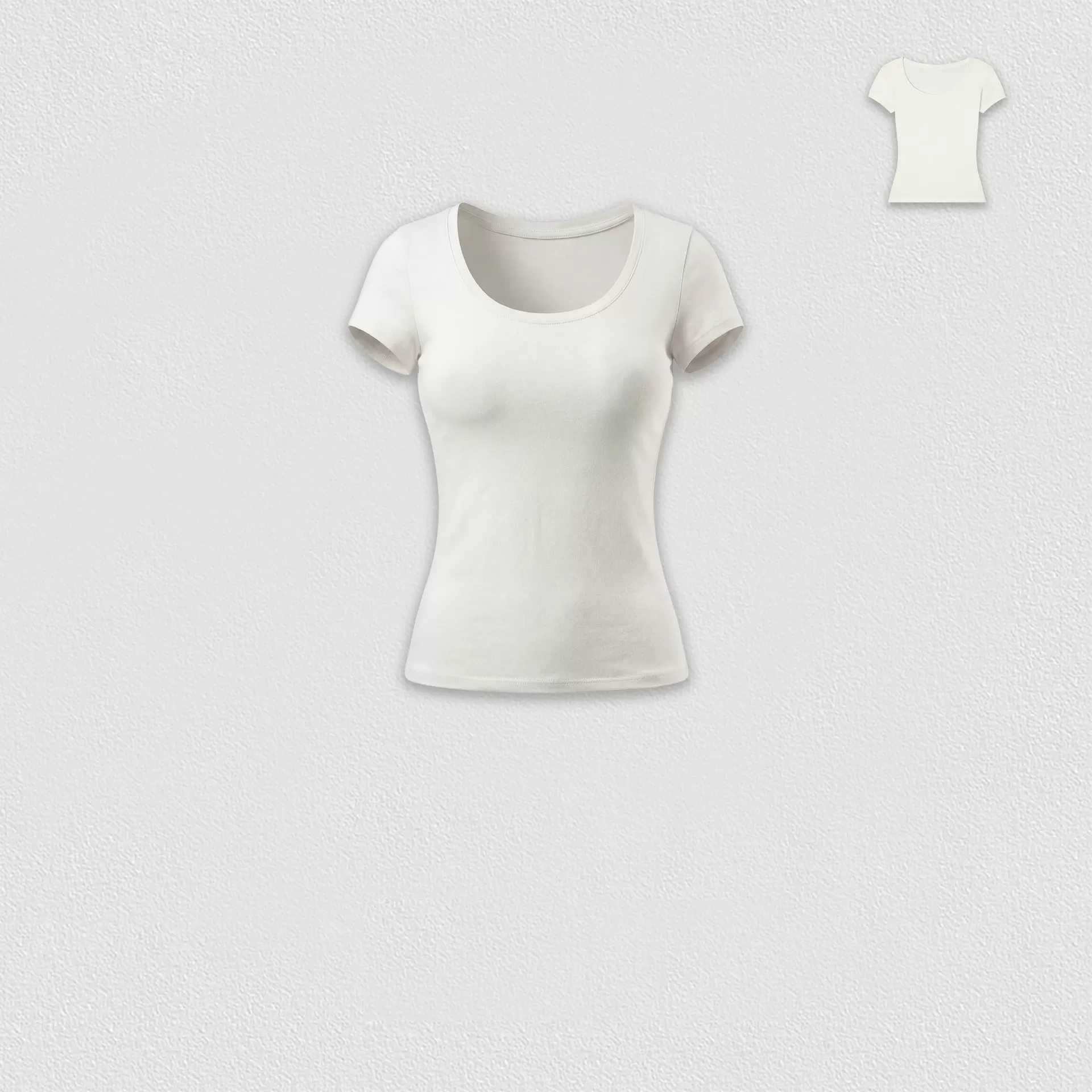 Off white short sleeves tops