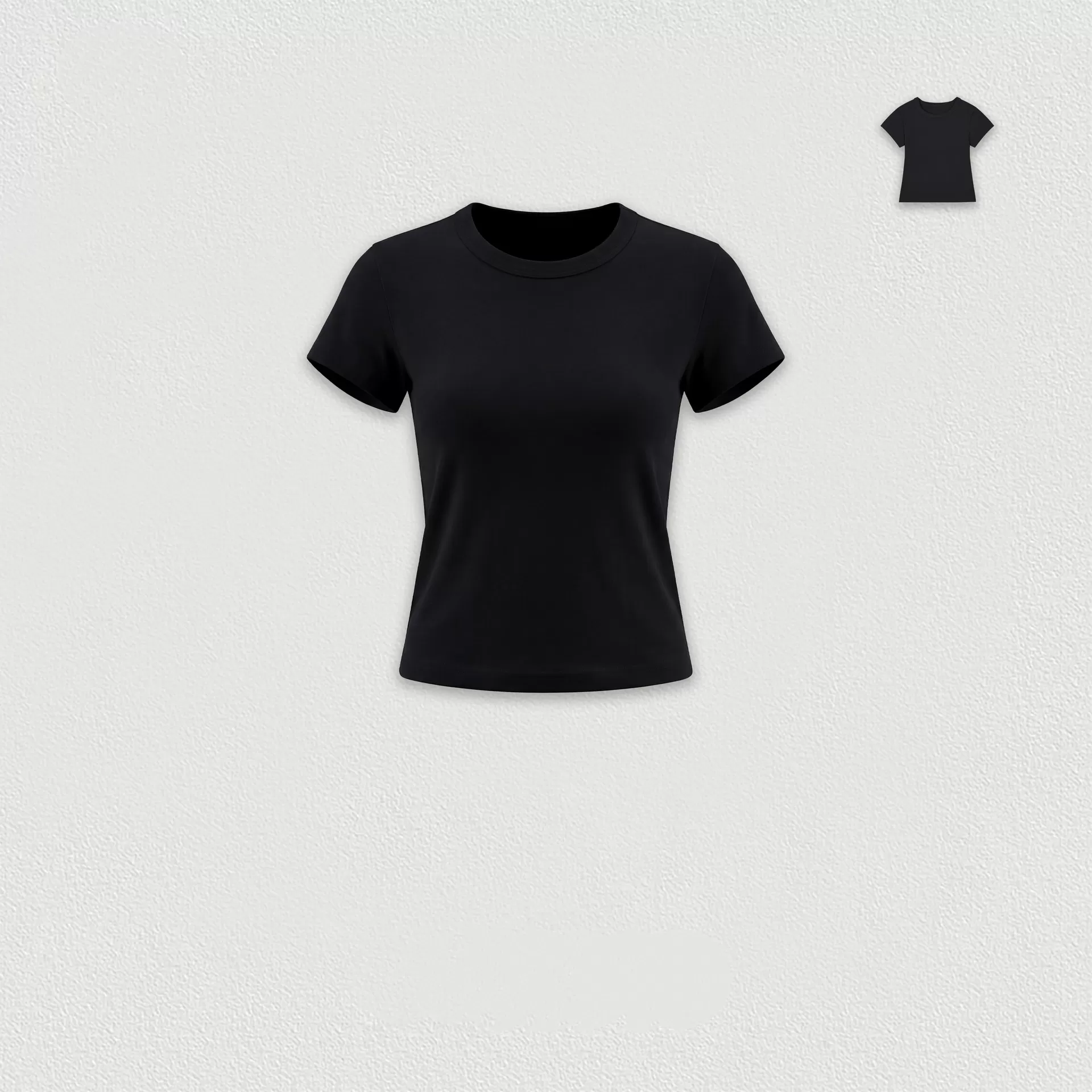 Black short sleeves tops