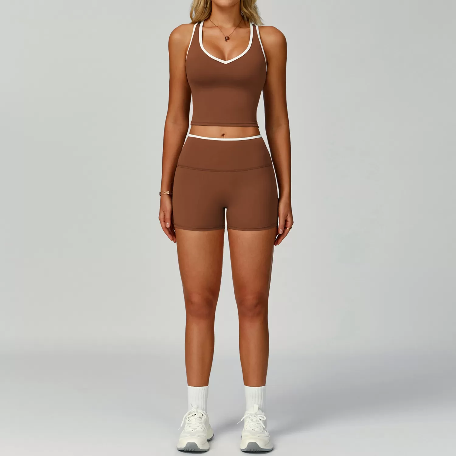 Fitness Yoga Sets Stretch-Comfortable Custom Yoga Set Breathable Yoga Sets Fitness Women FGBTZ9238