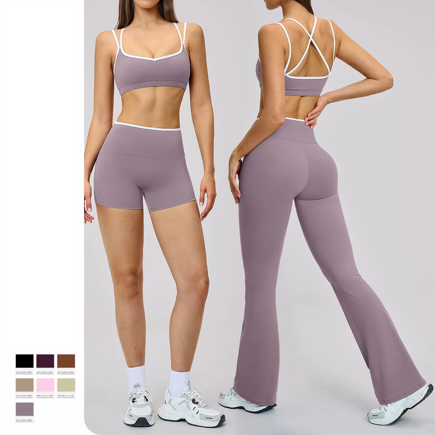 Fitness Yoga Sets Stretch-Comfortable Custom Yoga Set Breathable Yoga Sets Fitness Women FGBTZ9238