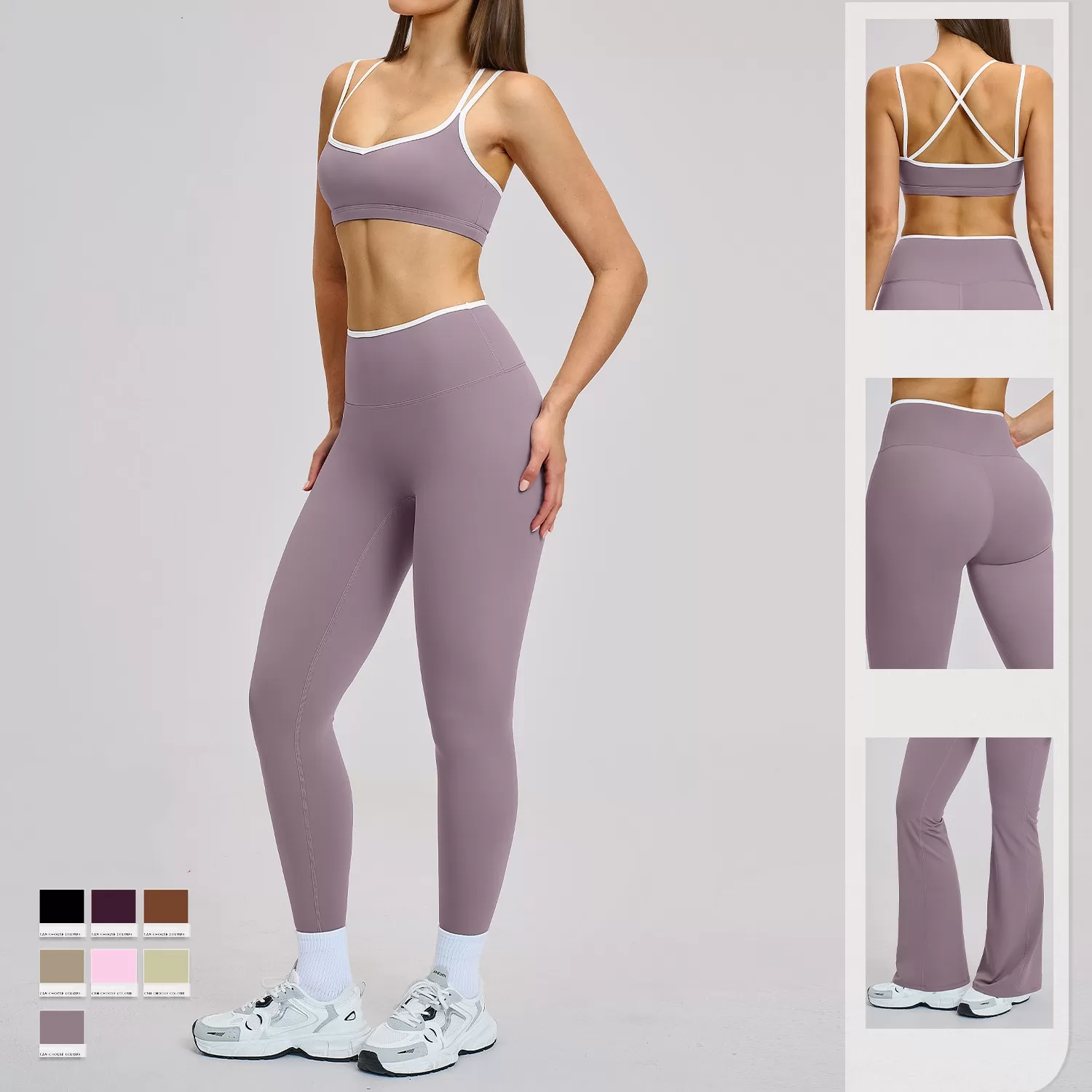 Fitness Yoga Sets Stretch-Comfortable Custom Yoga Set Breathable Yoga Sets Fitness Women FGBTZ9238
