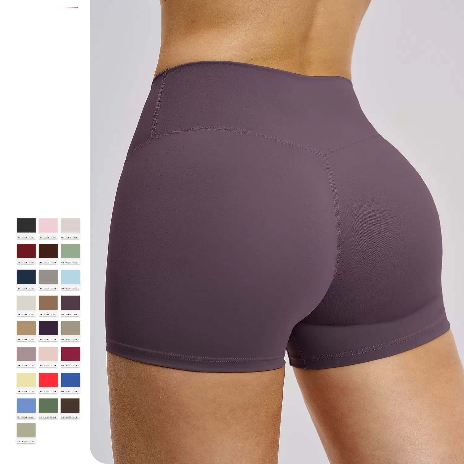 Wholesale Yoga Elastic Quick-drying Breathable Fitness Wear Yoga Shorts for Women FGCDK8519